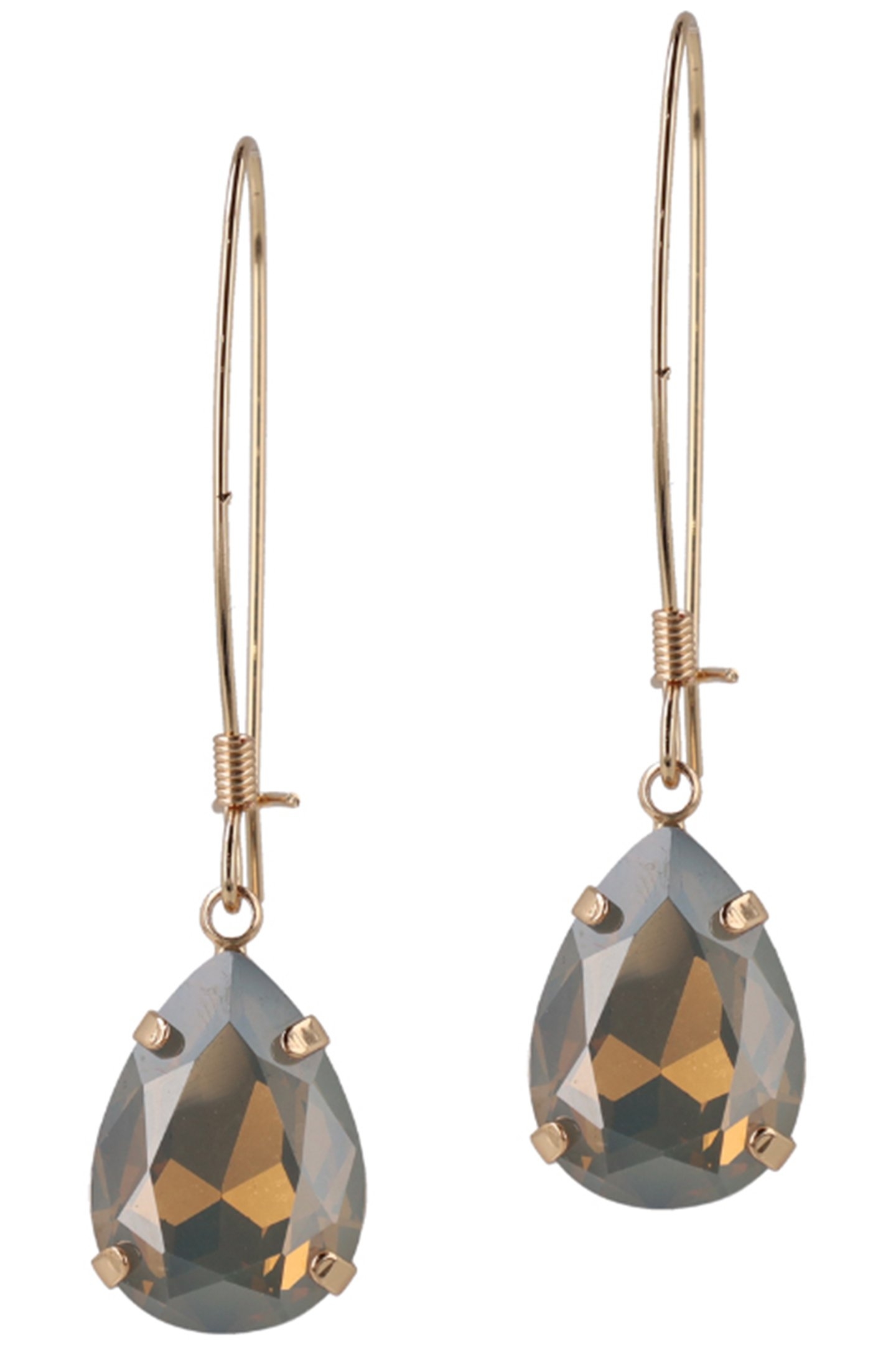 IDA EARHANGERS GREY OPAL 1