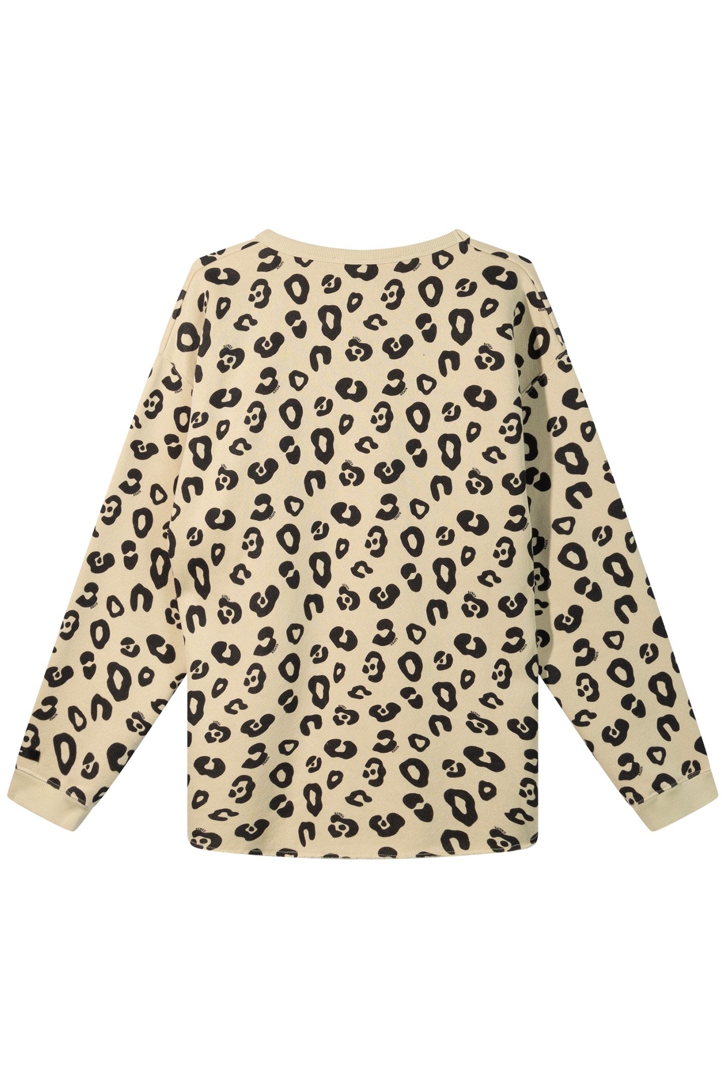 RAW EDGE SWEATER LEOPARD 1292 5