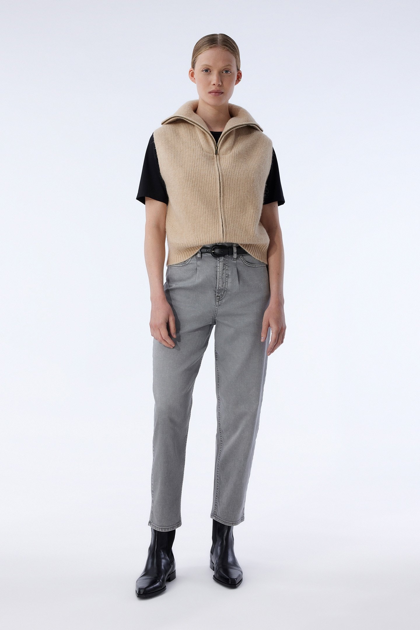 MACE CARDIGAN BEIGE 2