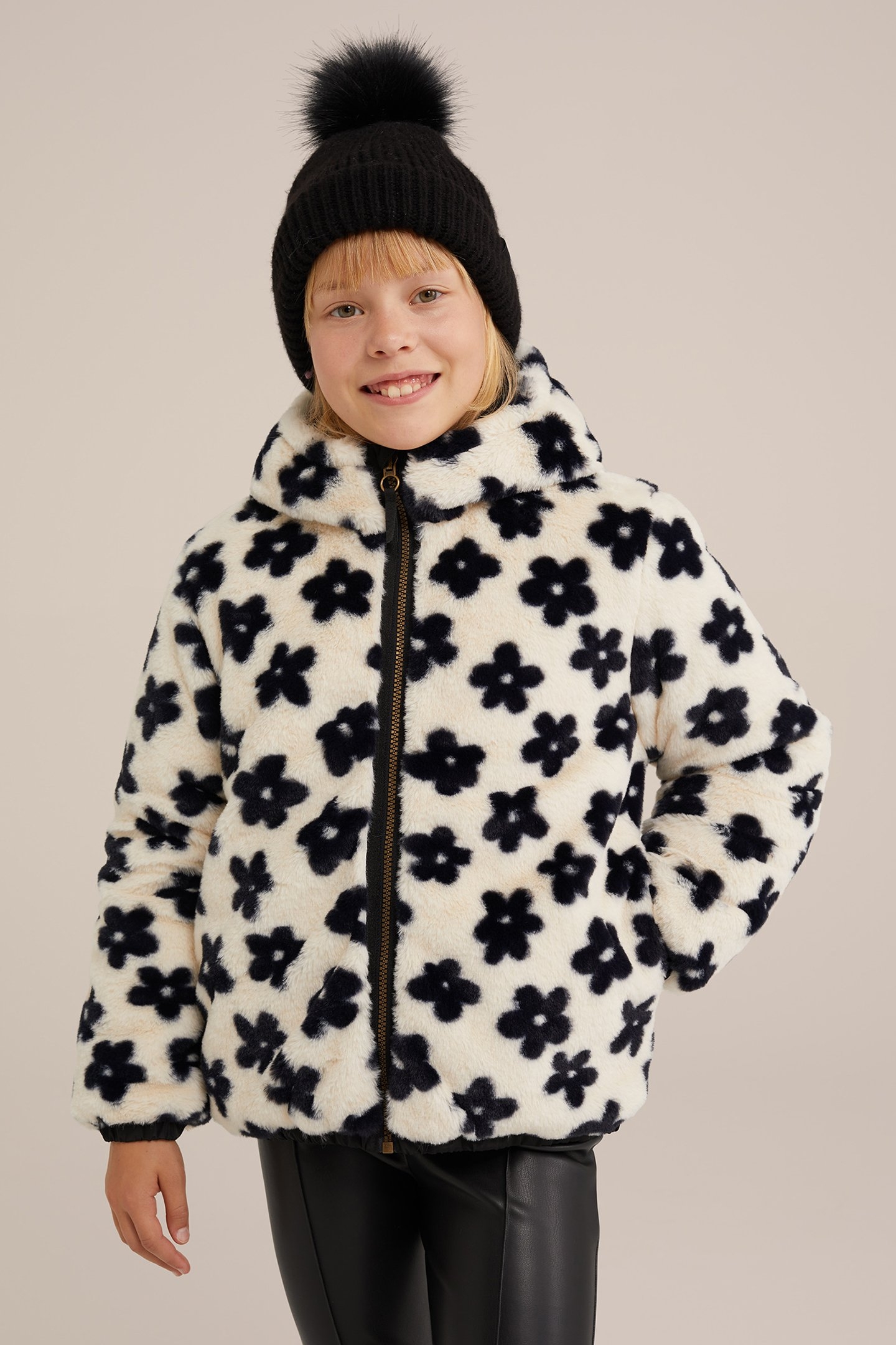 JACKET REVERSIBLE BOMBER BLACK 1