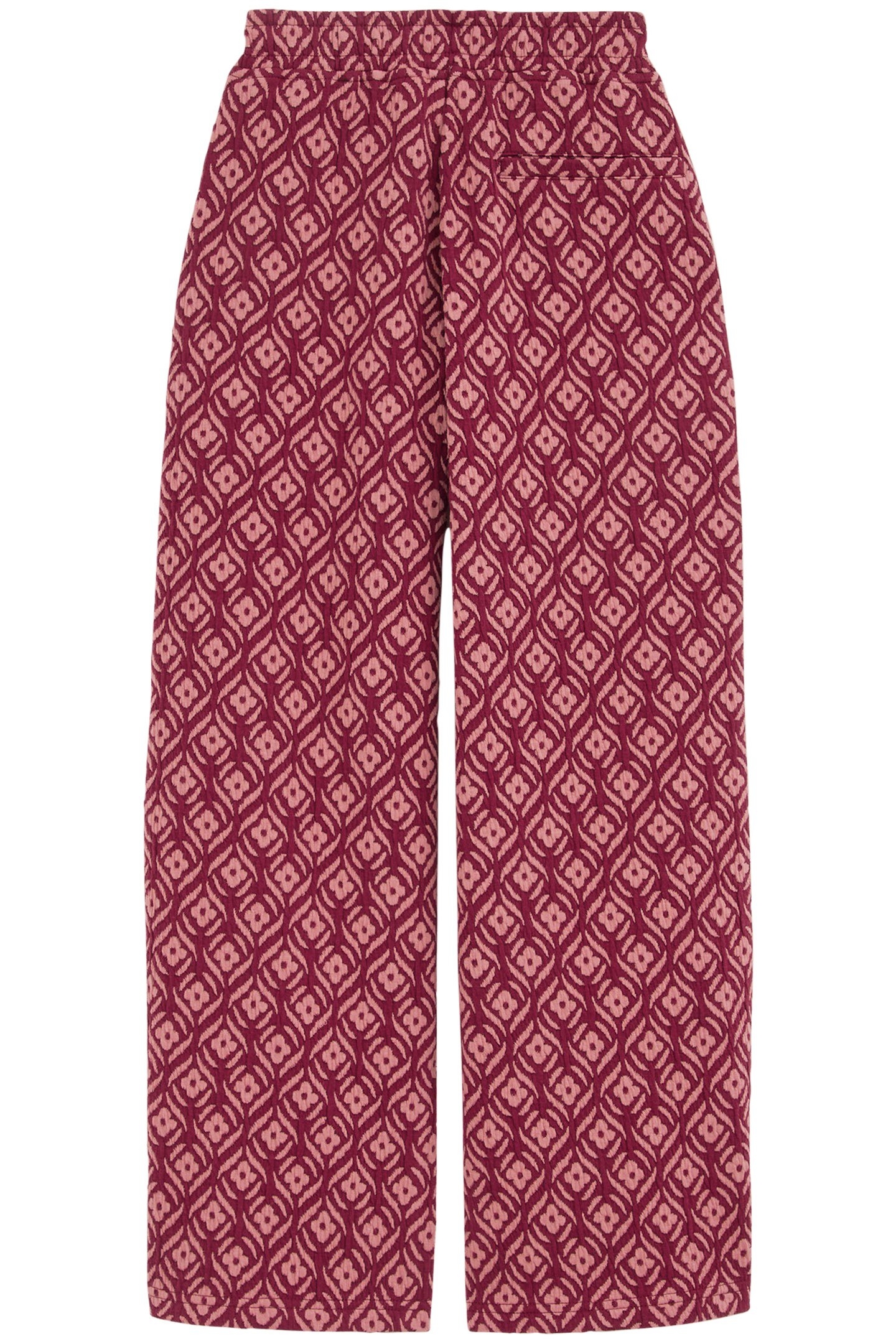 TROUSER BURGUNDY RED 4