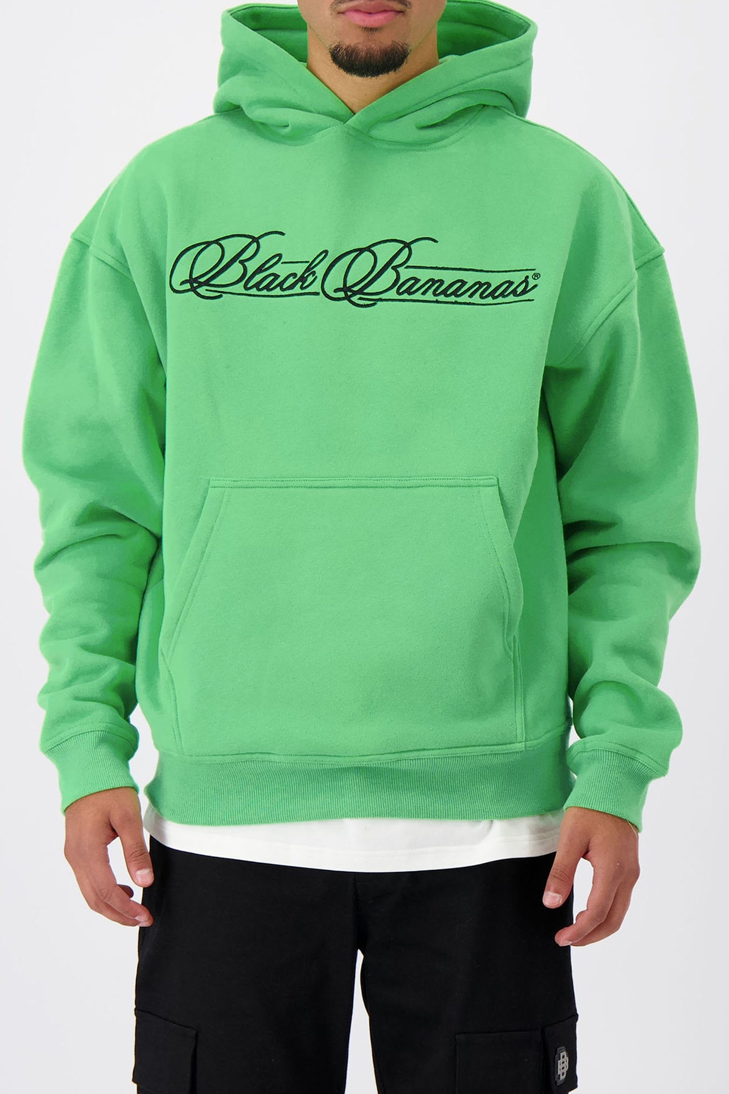 CALLIGRAPHY HOODIE GREEN 1