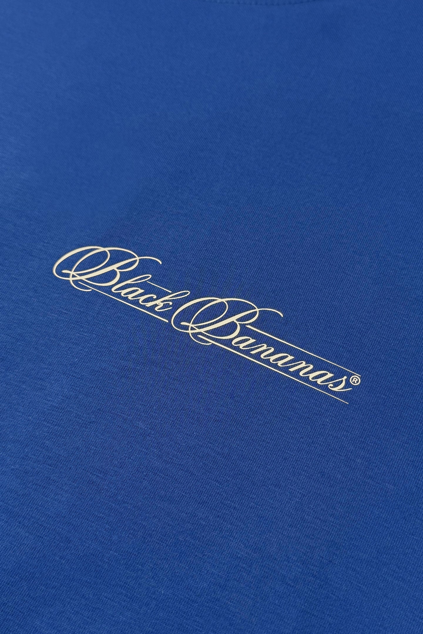 CALLIGRAPHY T-SHIRT COBALT BLUE 5