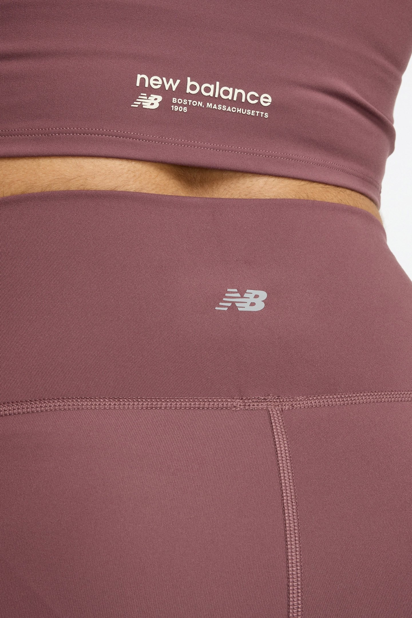 NB HARMONY POCKET HIGH RISE LEGGING LICORICE 8