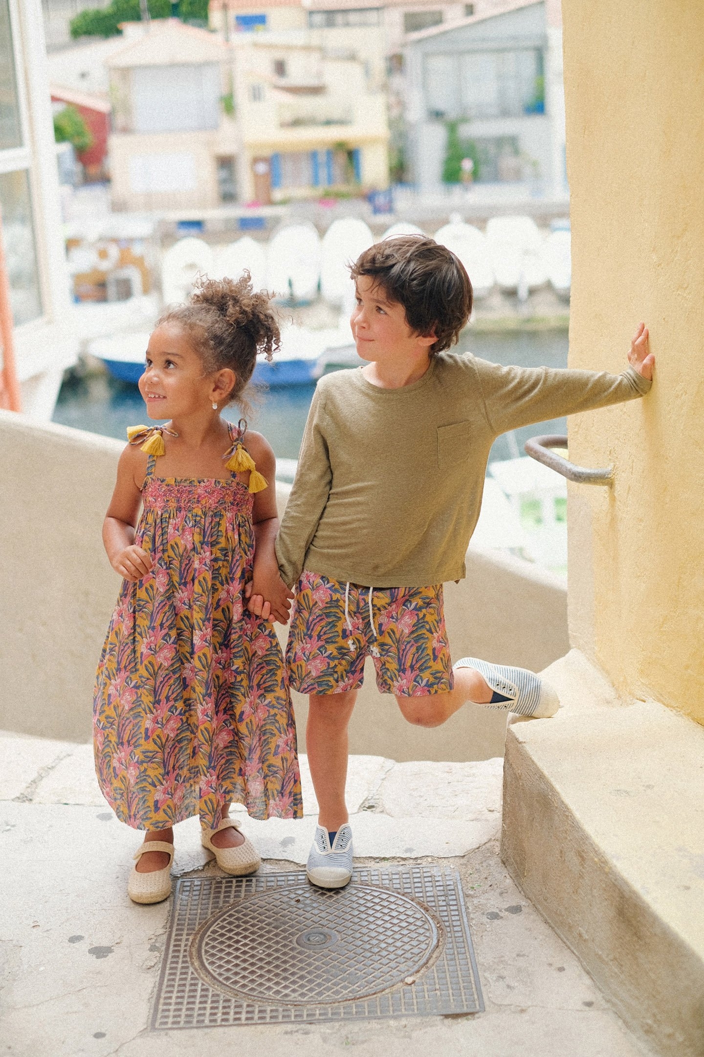 DRESS MARCELINE HONEY FLOWER 2