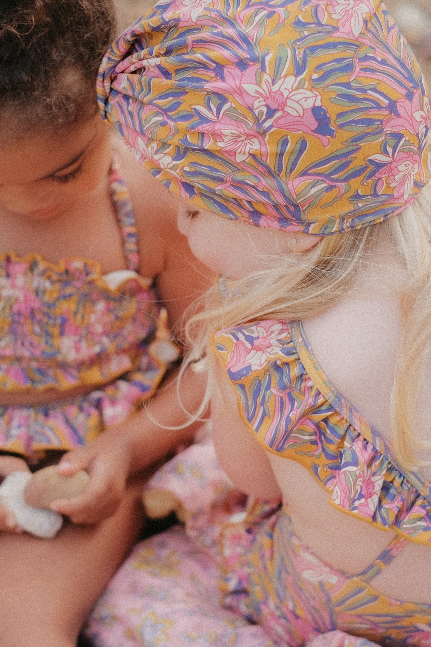 BATHING SUIT ANDREA HONEY FLOWER 2