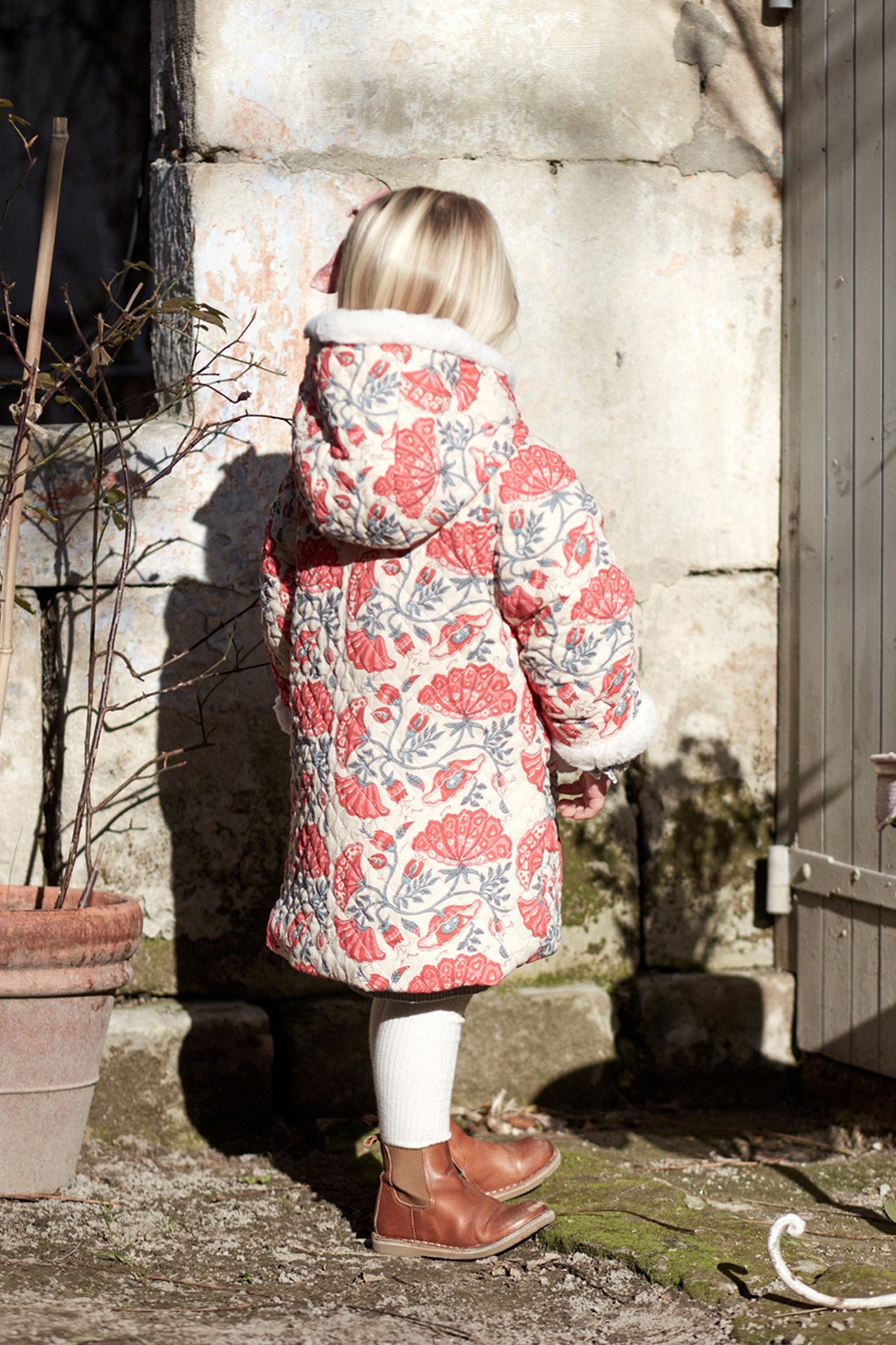 COAT BACANI CREAM ENDLESSFLOWERS 2