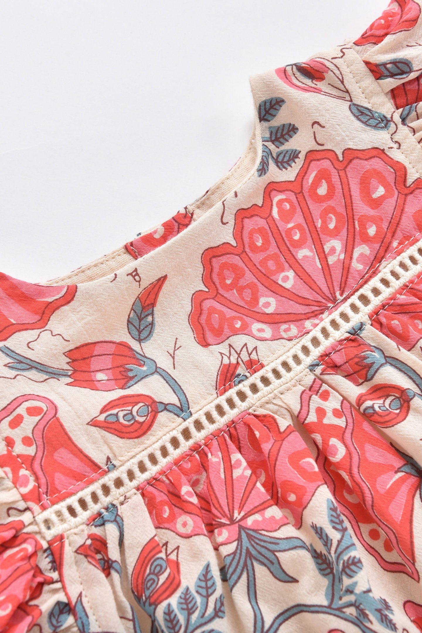 BLOUSE CELIA CREAM ENDLESSFLOWERS 5