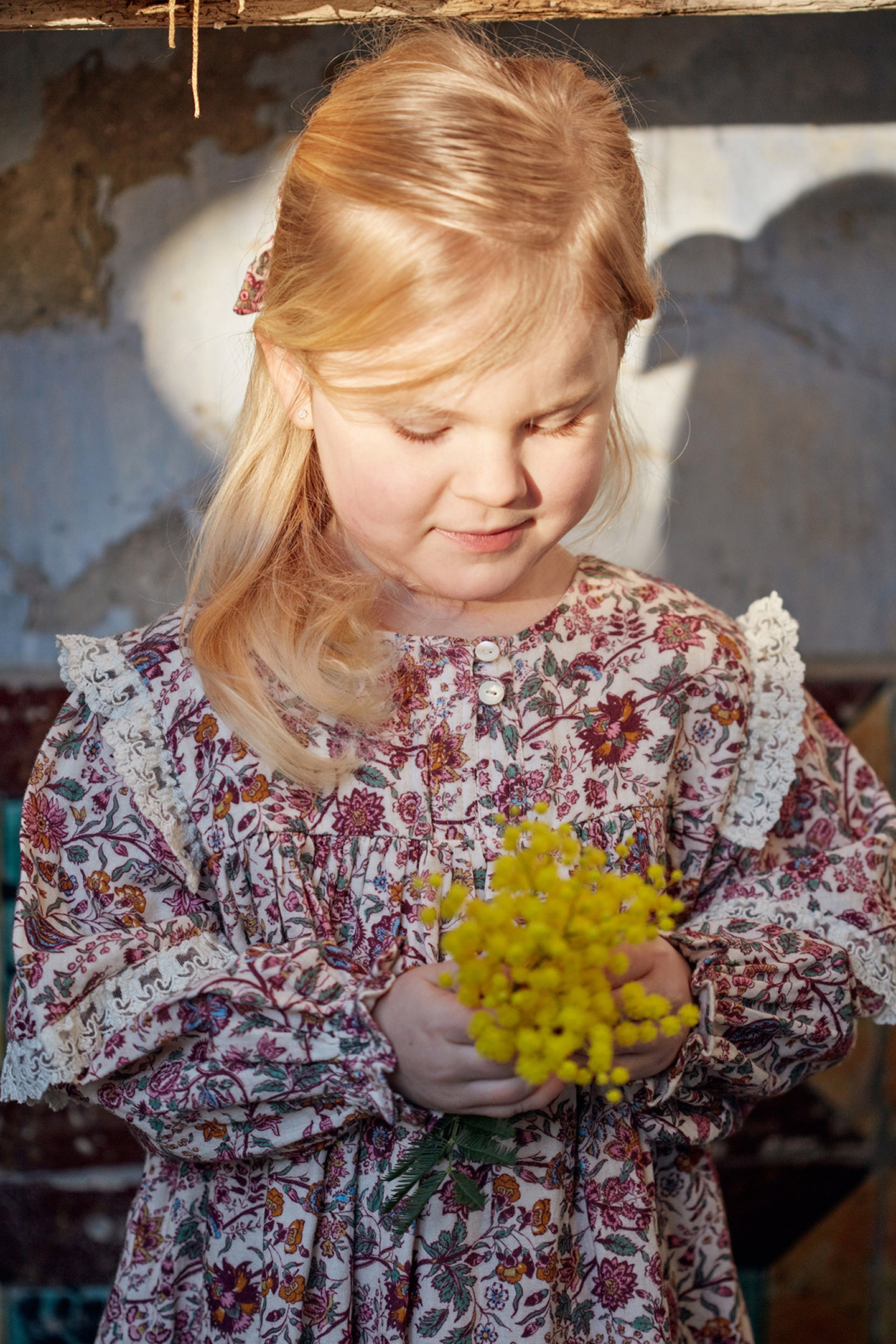 DRESS ARINOLA CREAM SAVAGE GARDEN 5