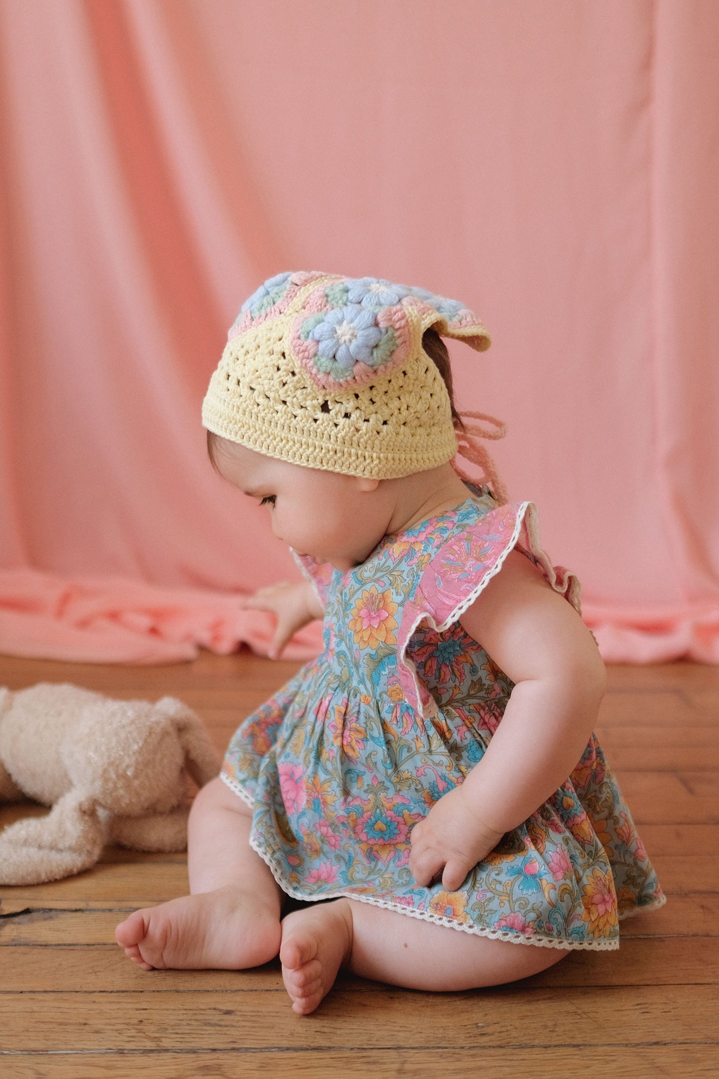 ROMPERS LENA WATER R FLOWER-PINK 3