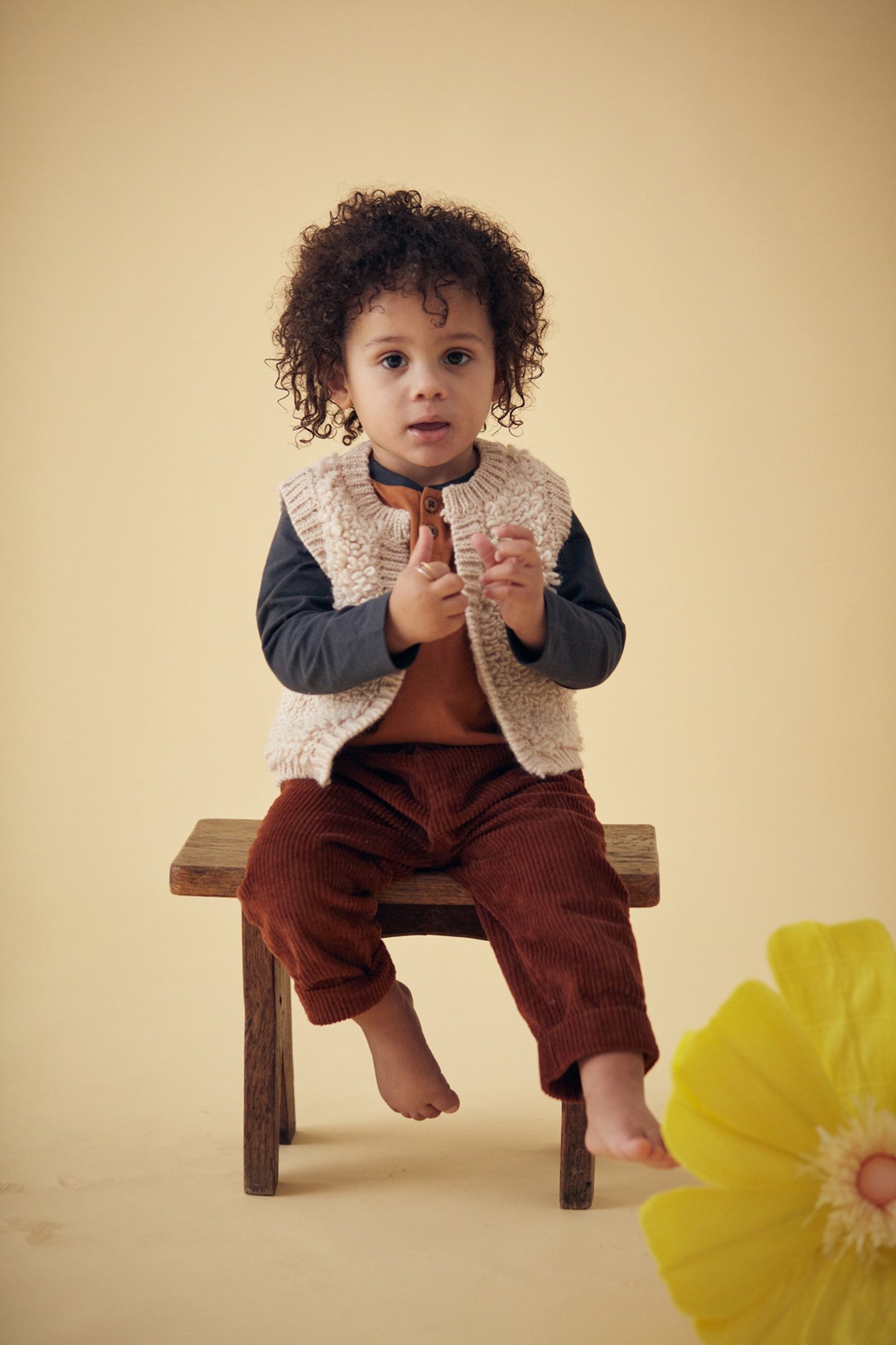 CARDIGAN HEDDI HEATHER CREAM 4