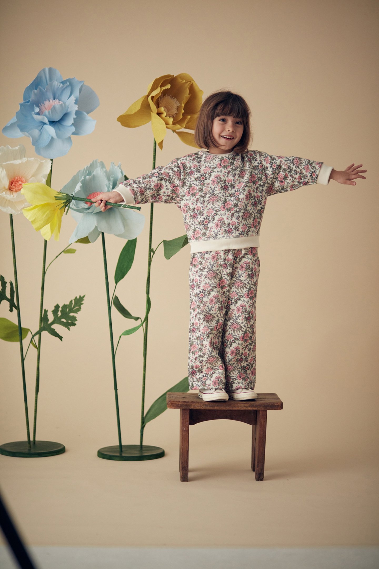 SWEAT PANTS YSALIA IVORY ENCH FIELDS 1