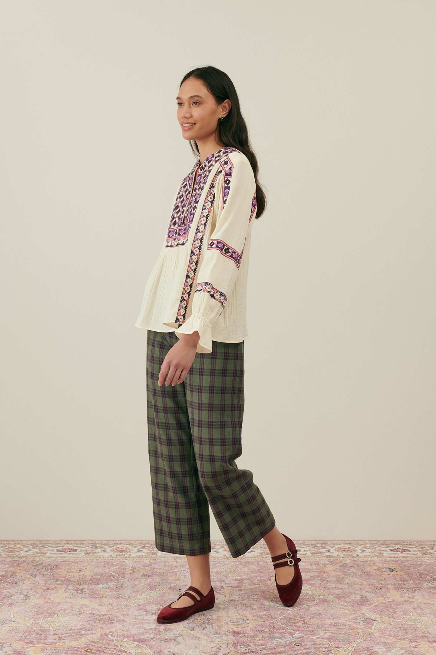 BLOUSE MARIELLA CREAM 4