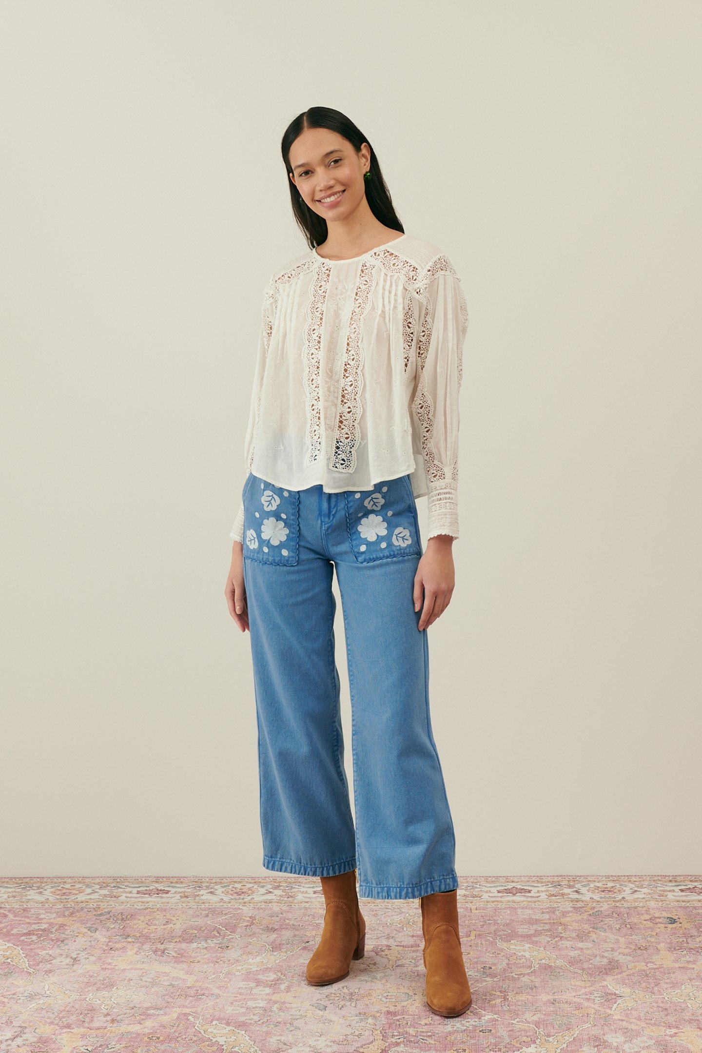 BLOUSE JEANNINE OFF WHITE 2