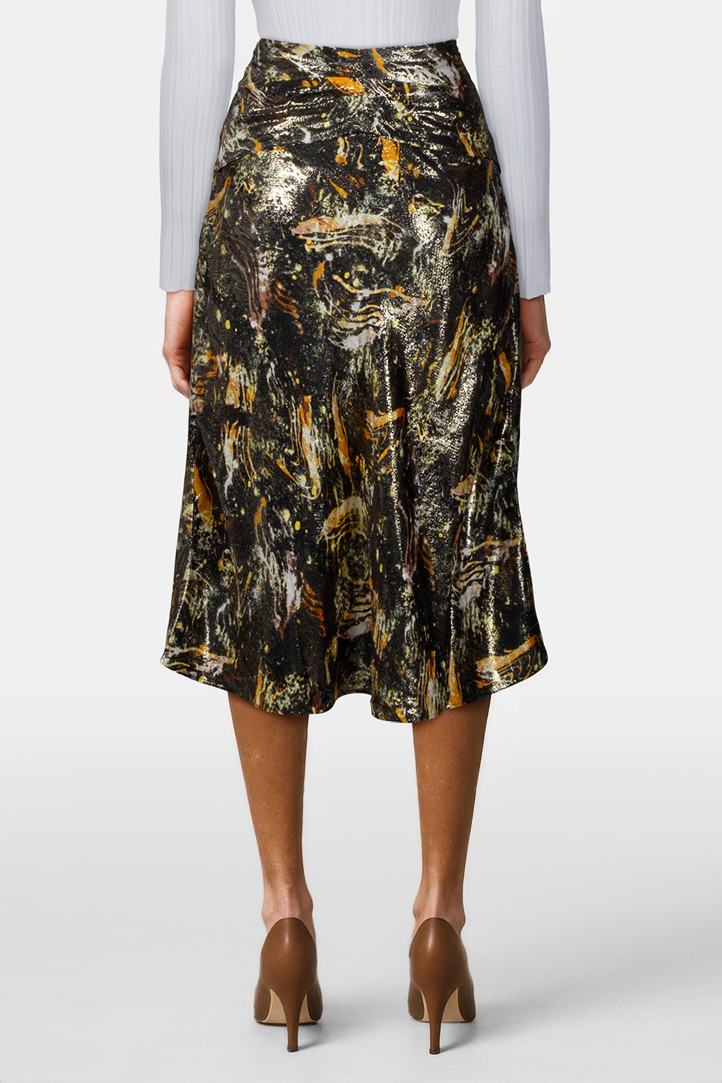 KUZMA SKIRT BLACK/GOLD 2