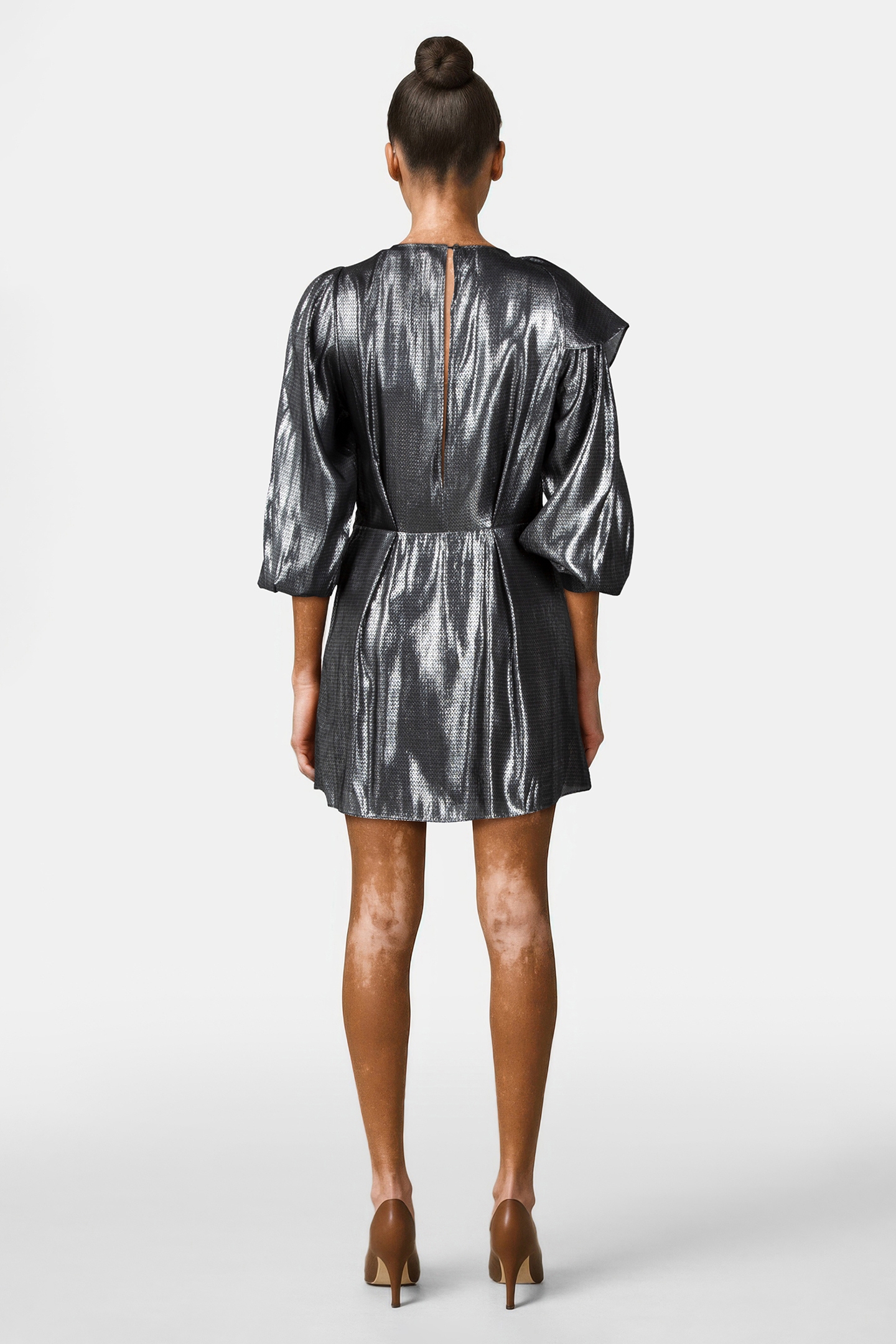 KINAO DRESS BLACK LUREX 2