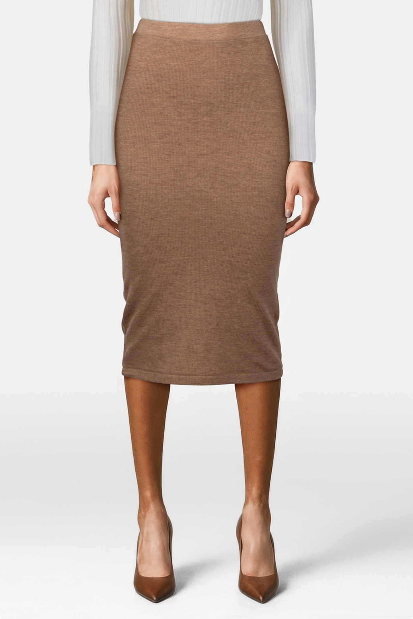 JAZZ SKIRT CARAMEL COFFEE 1