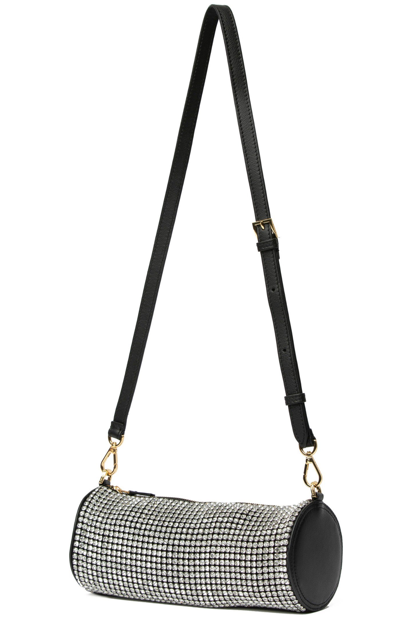 ICE TUBE STRASS SILVER/ BLACK 2