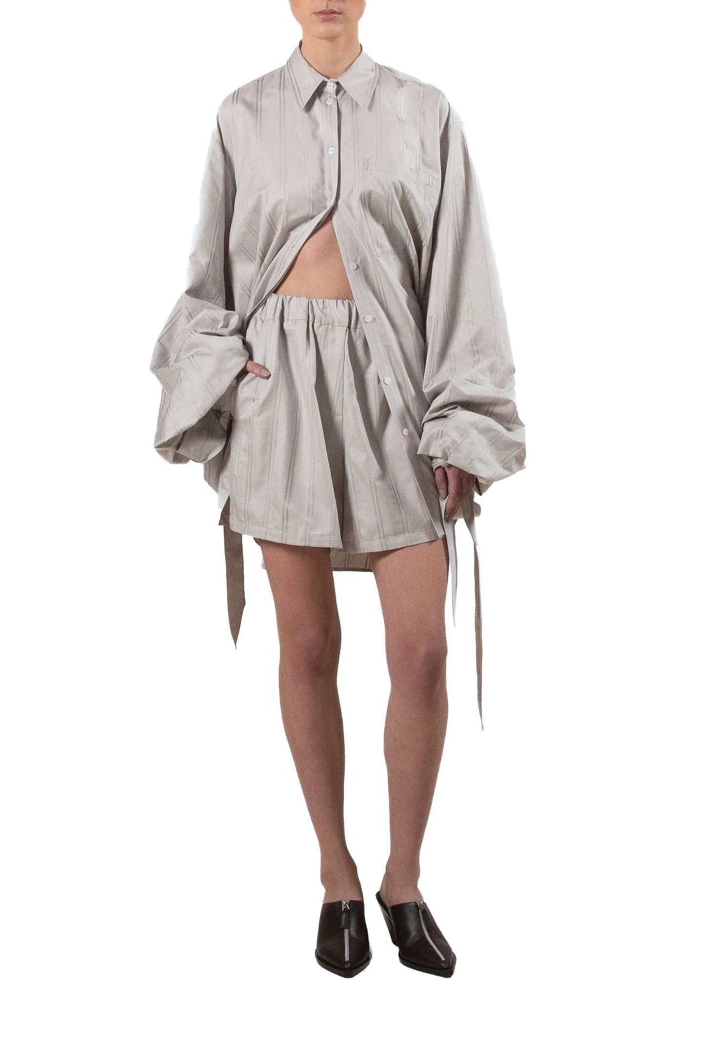 OVERSIZED SHIRT GREY 1