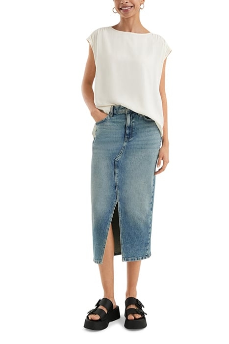 S.OLIVER-QS SKIRT BLUE-DENIM 2