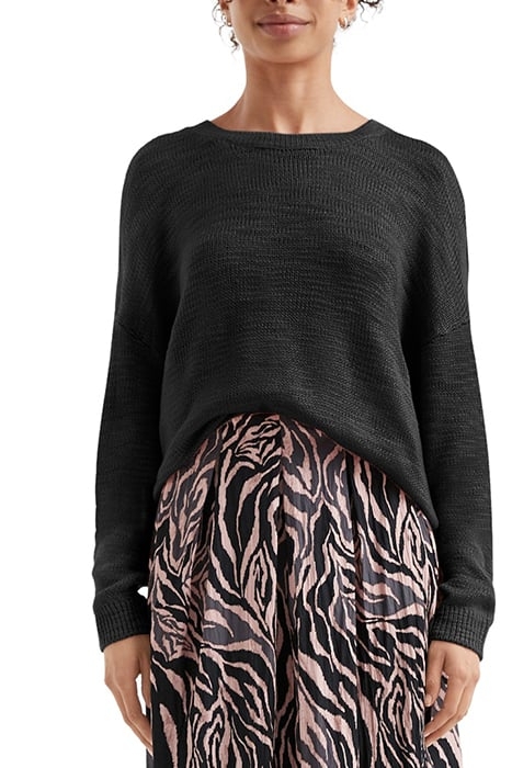 S.OLIVER-QS PULLOVER BLACK 1