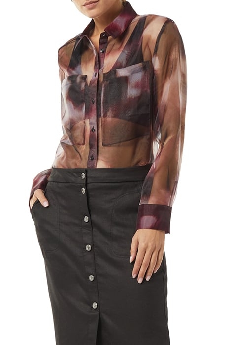 COMMA BLOUSES AUBERGINE 1