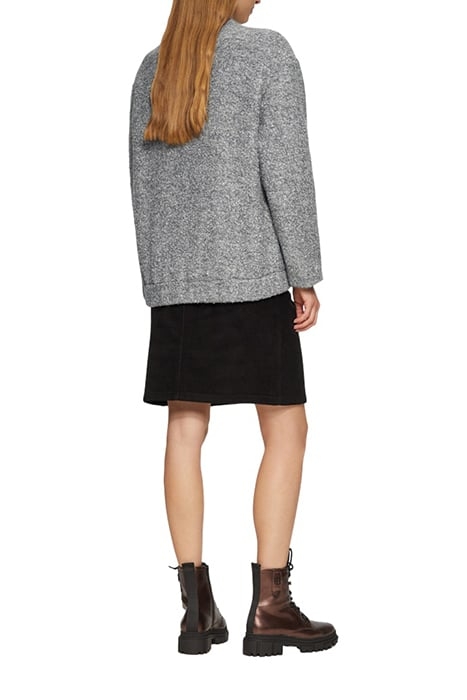 S.OLIVER JACKET OUTDOOR GREY/BLACK 3