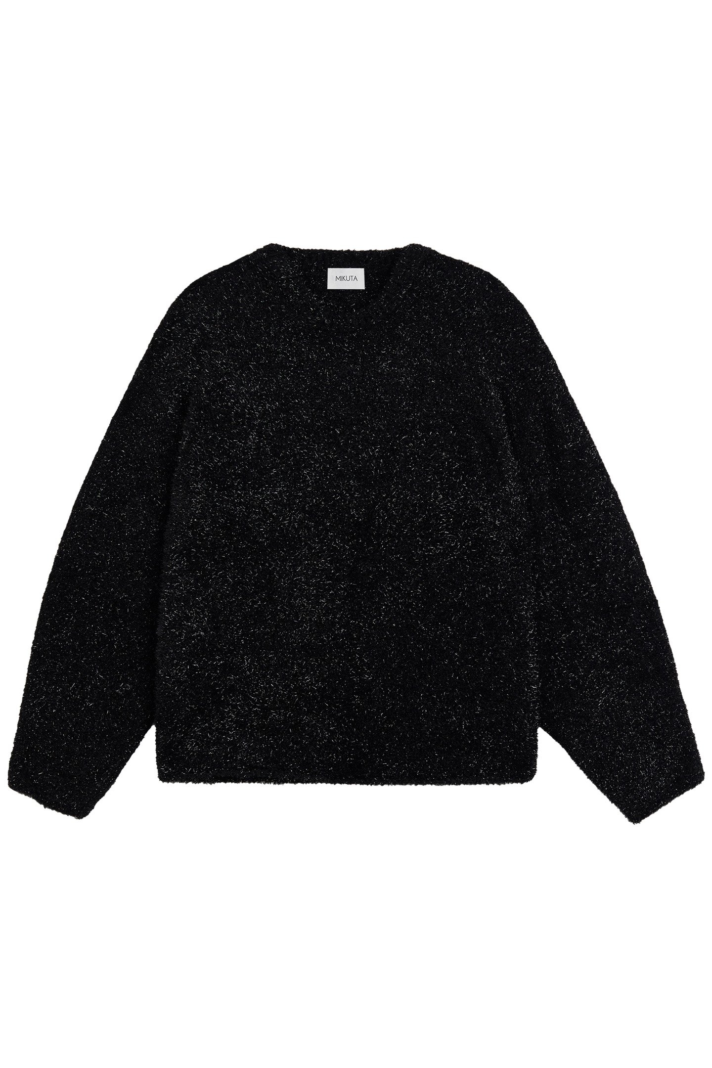 THE BLACK SPARKLY FLUFFY KNIT SWEATER 2
