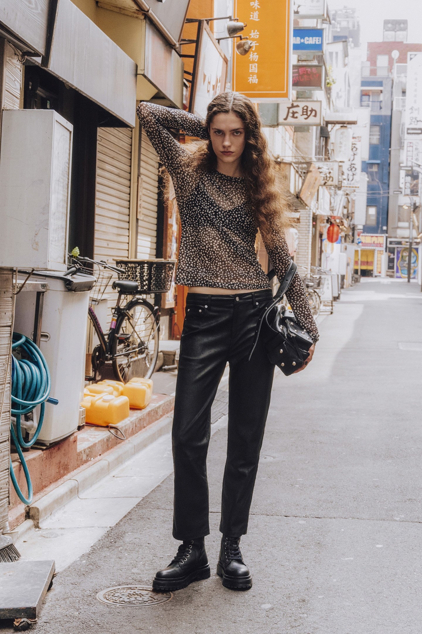 THE DOTTED MESH LONGSLEEVE 2