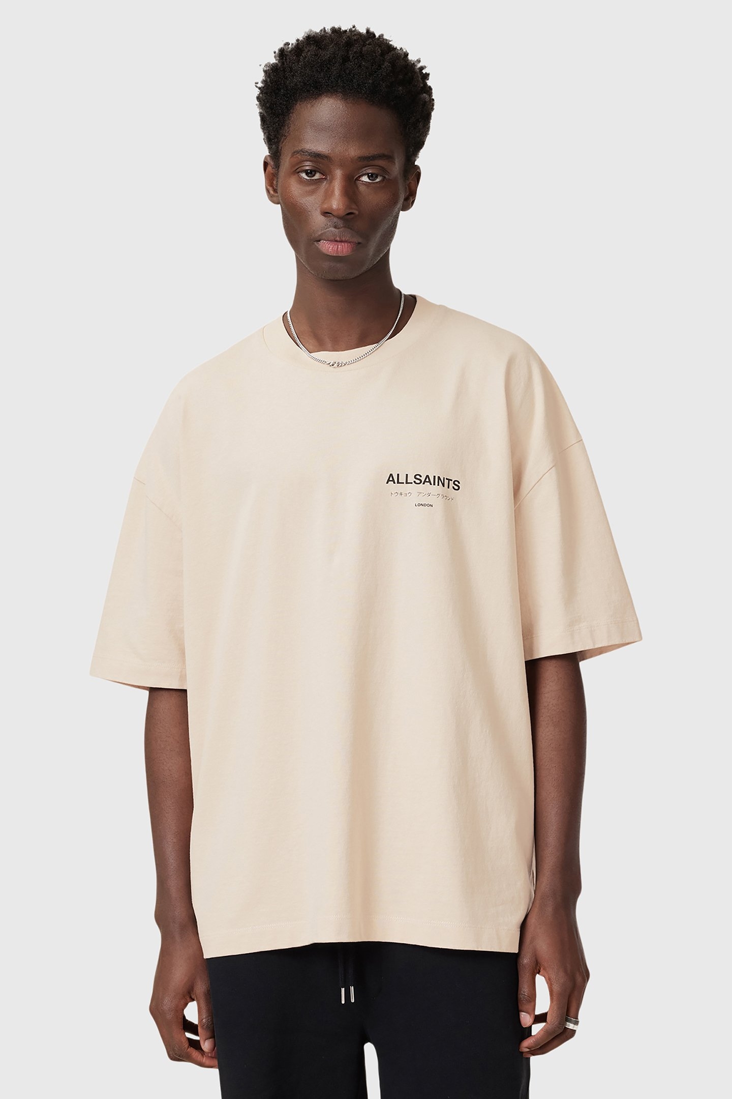 UNDERGROUND SS CREW DUSTY LIGHT BROWN 1