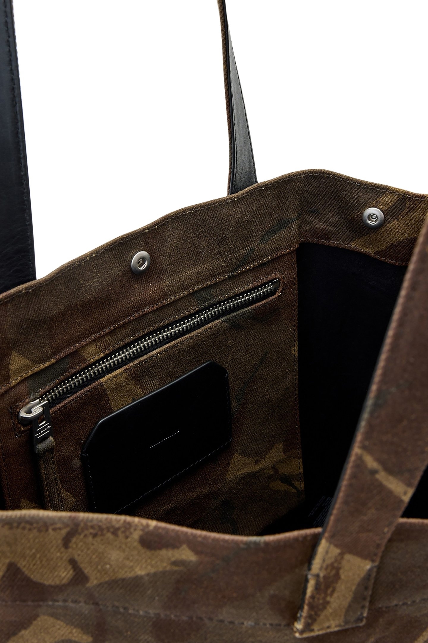 YUTO CANVAS TOTE CAMO GREEN 4