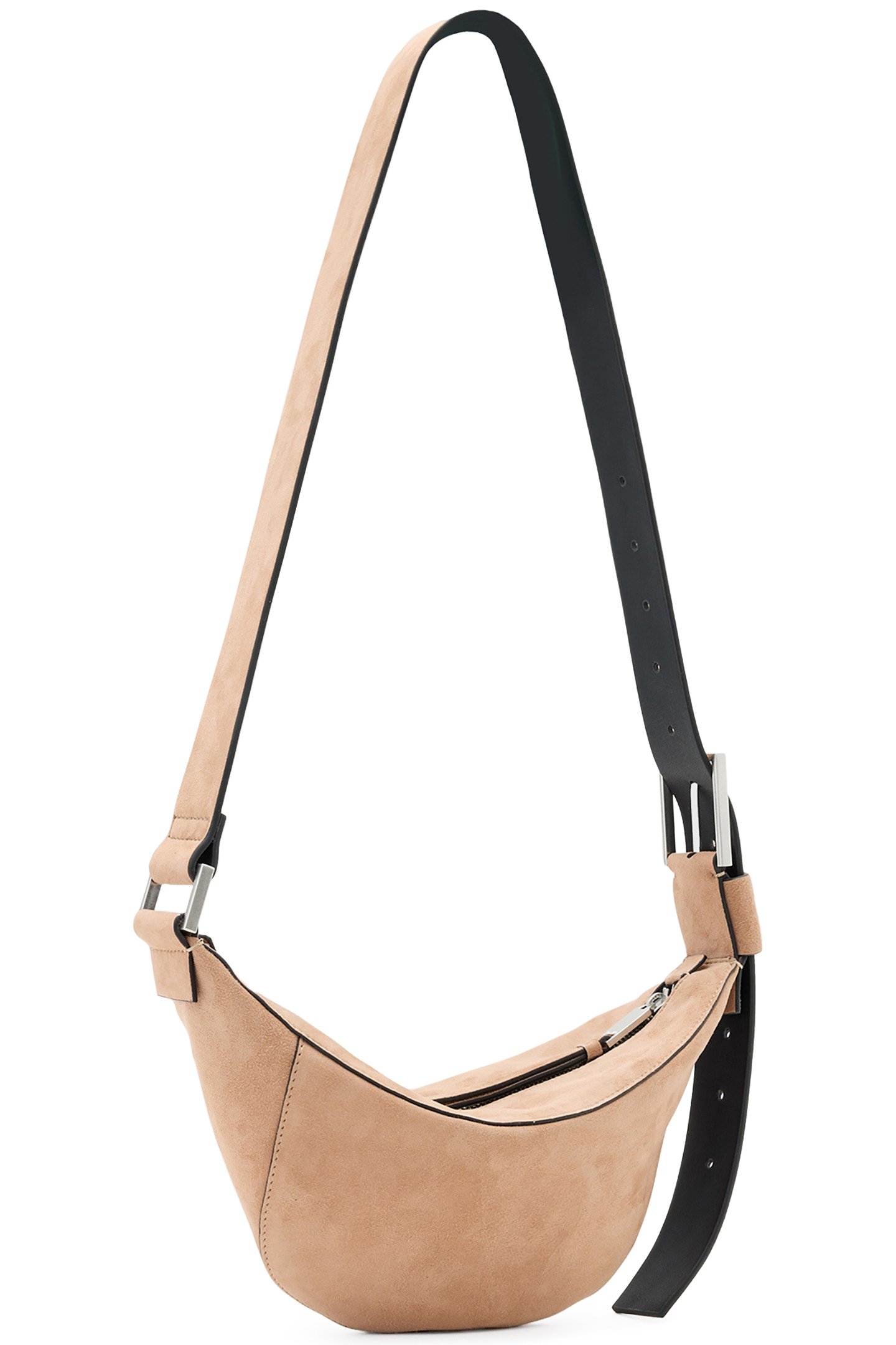 LUNA SUEDE CROSSBODY MINK BROWN 4