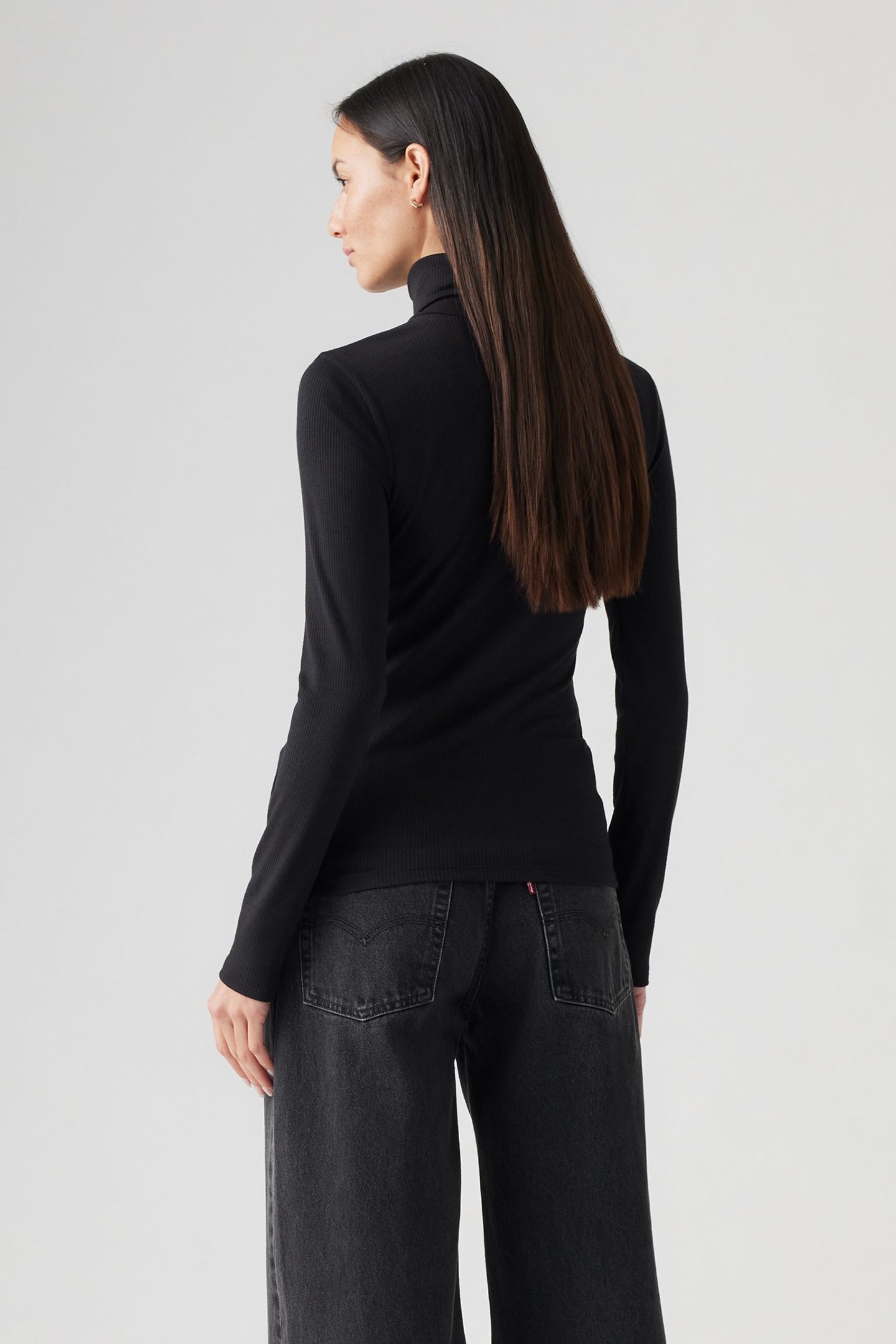 DREAMY TURTLENECK TOP BLACK 2