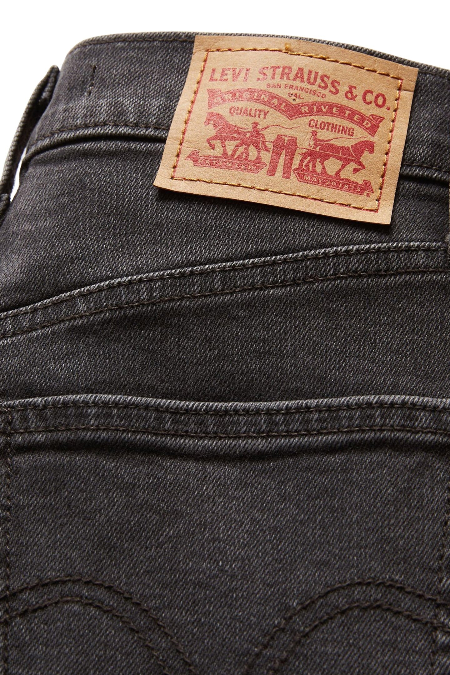 RIBCAGE BELL JEANS BLACK 5