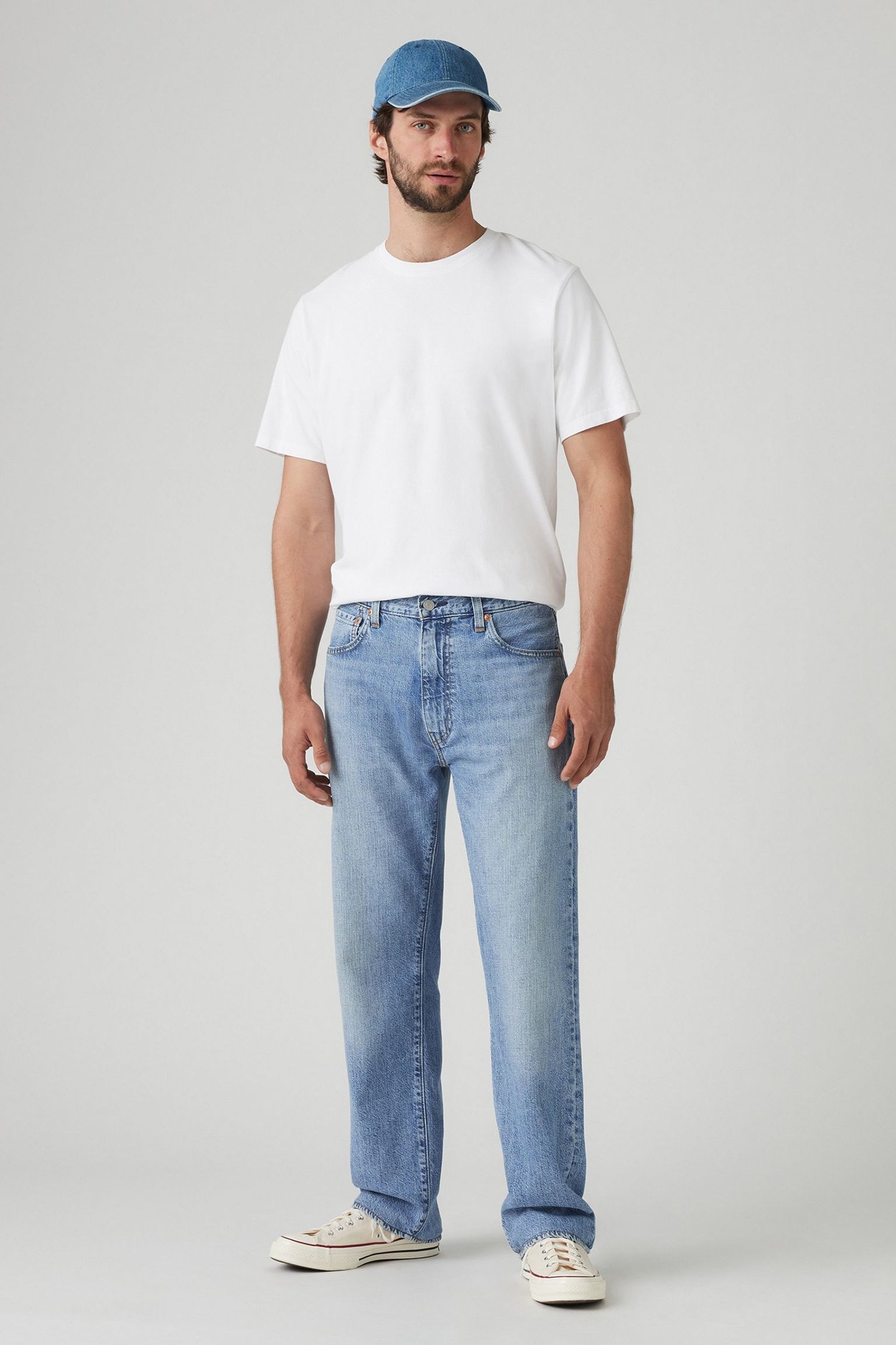 555™ RELAXED STRAIGHT LIGHTWEIGHT JEANS LIGHT INDIGO 2