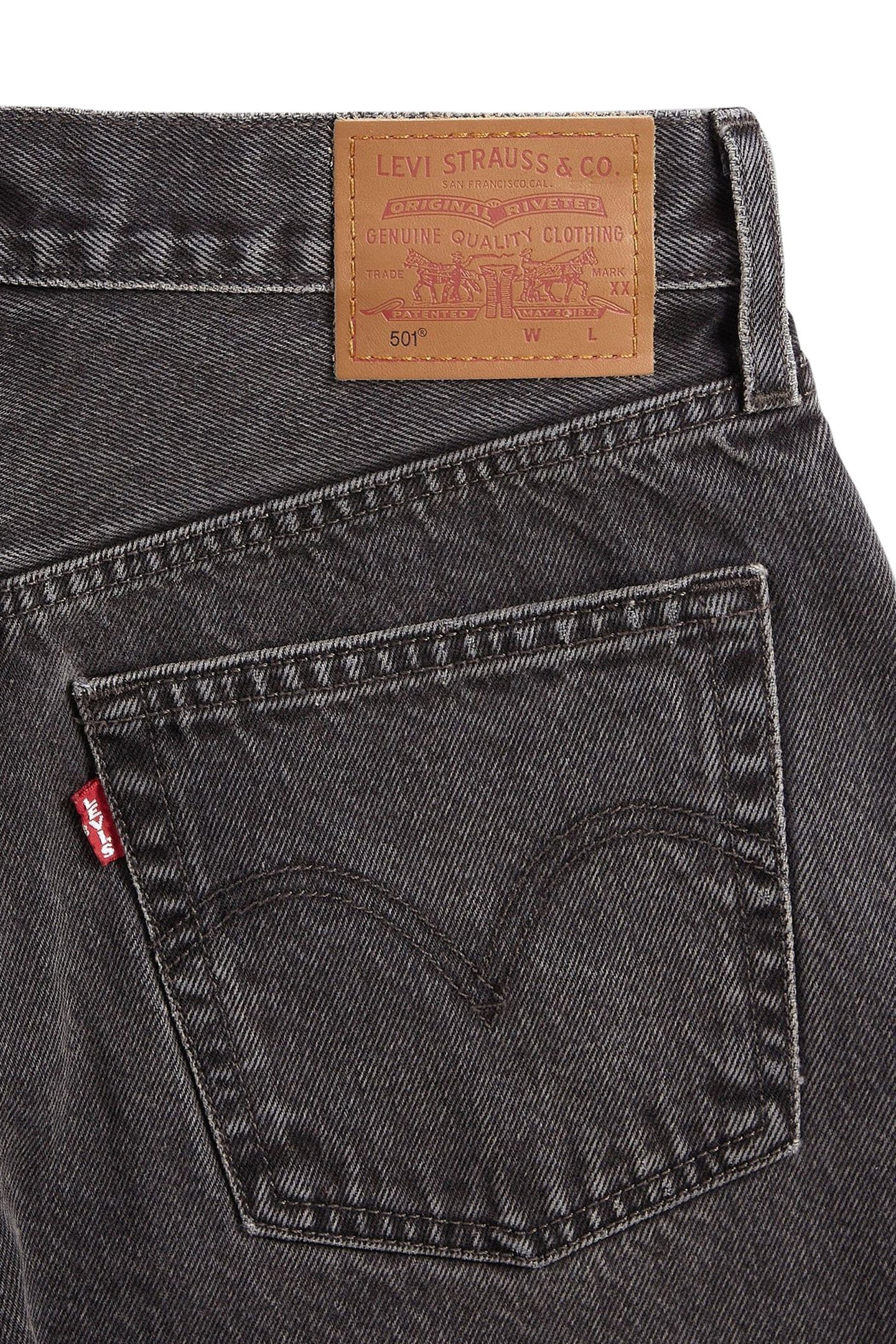 501® ORIGINAL JEANS BLACK 6