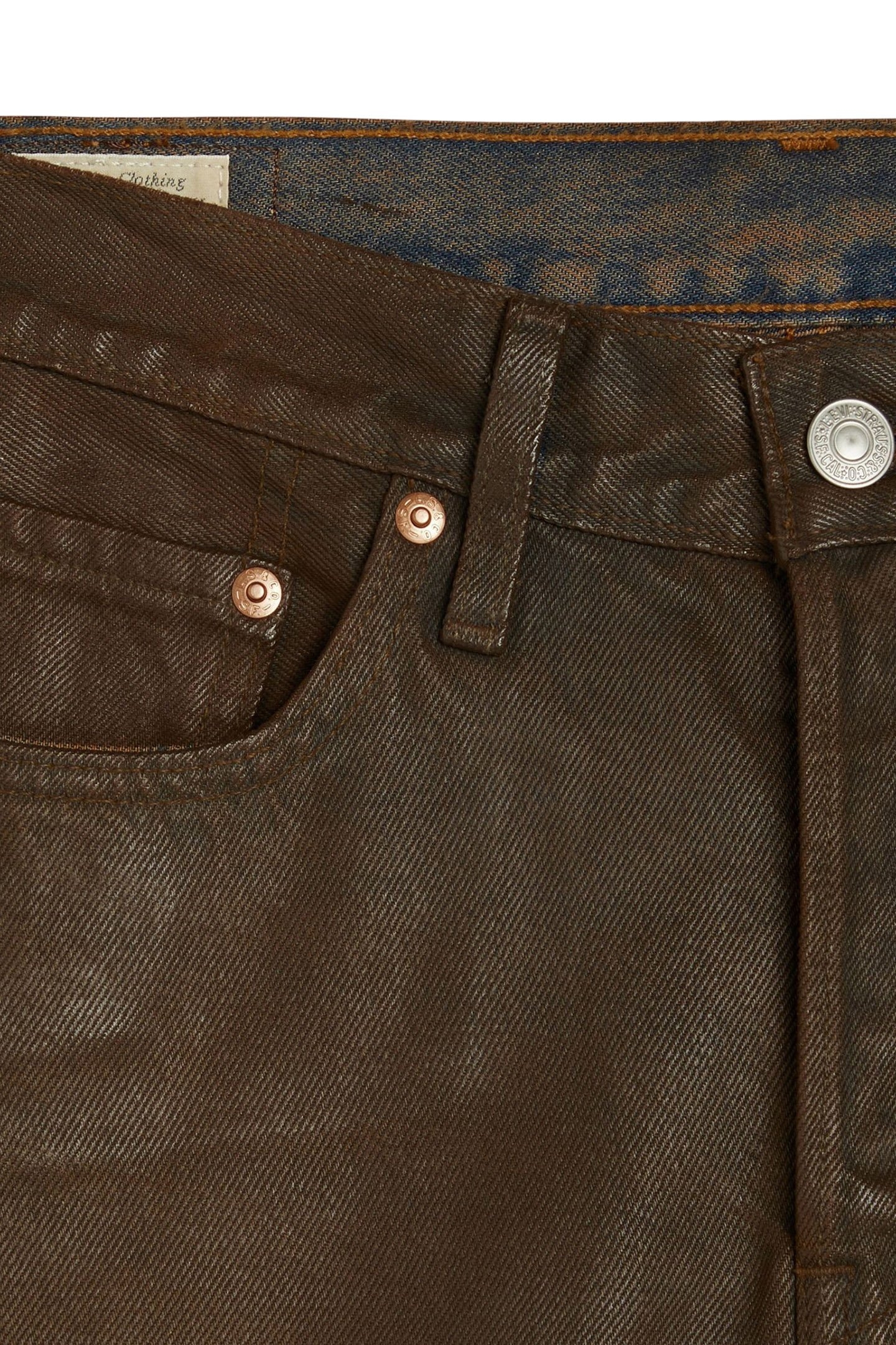 501® ORIGINAL JEANS BROWN 8