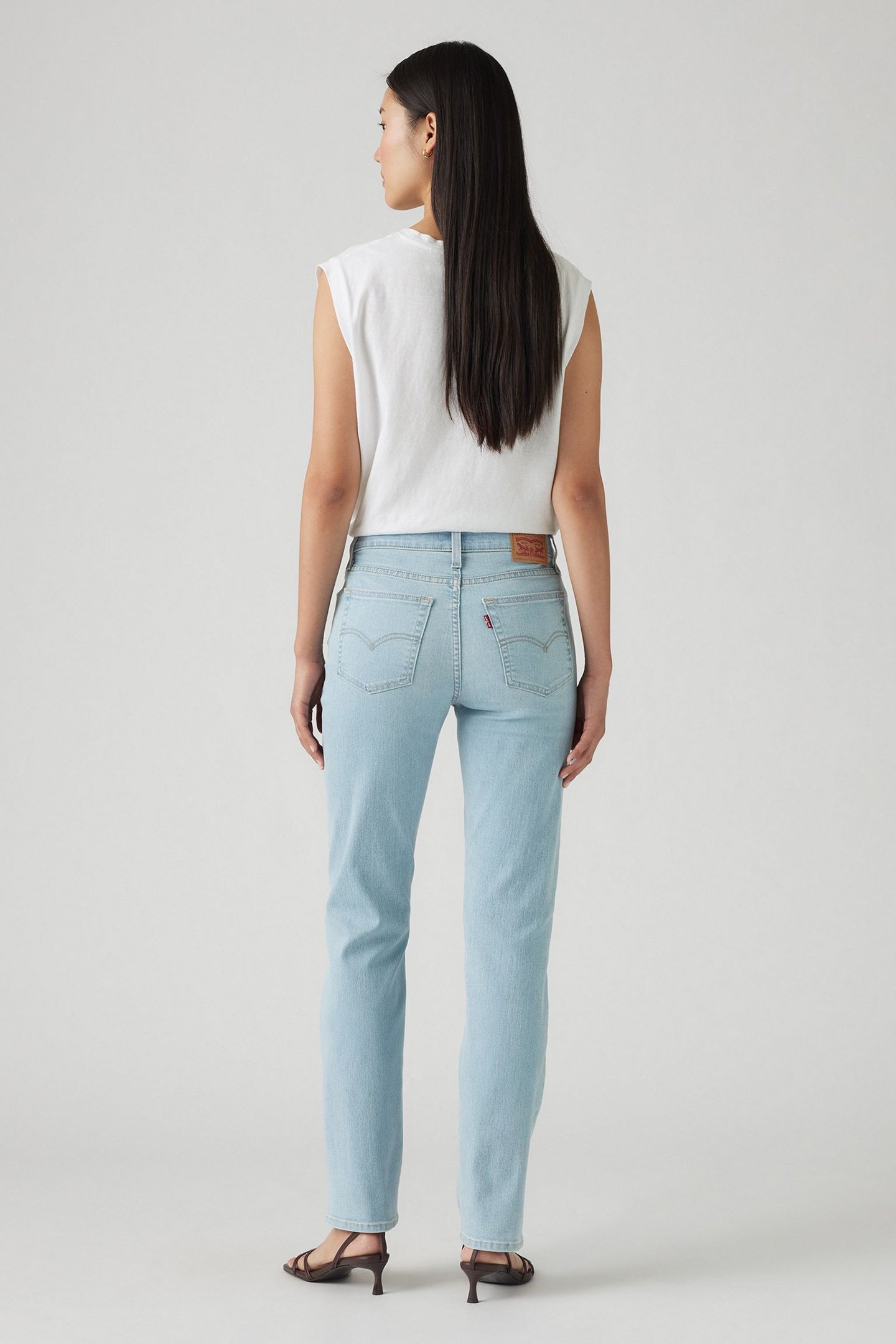 724™ HIGH RISE STRAIGHT JEANS LIGHT INDIGO 3