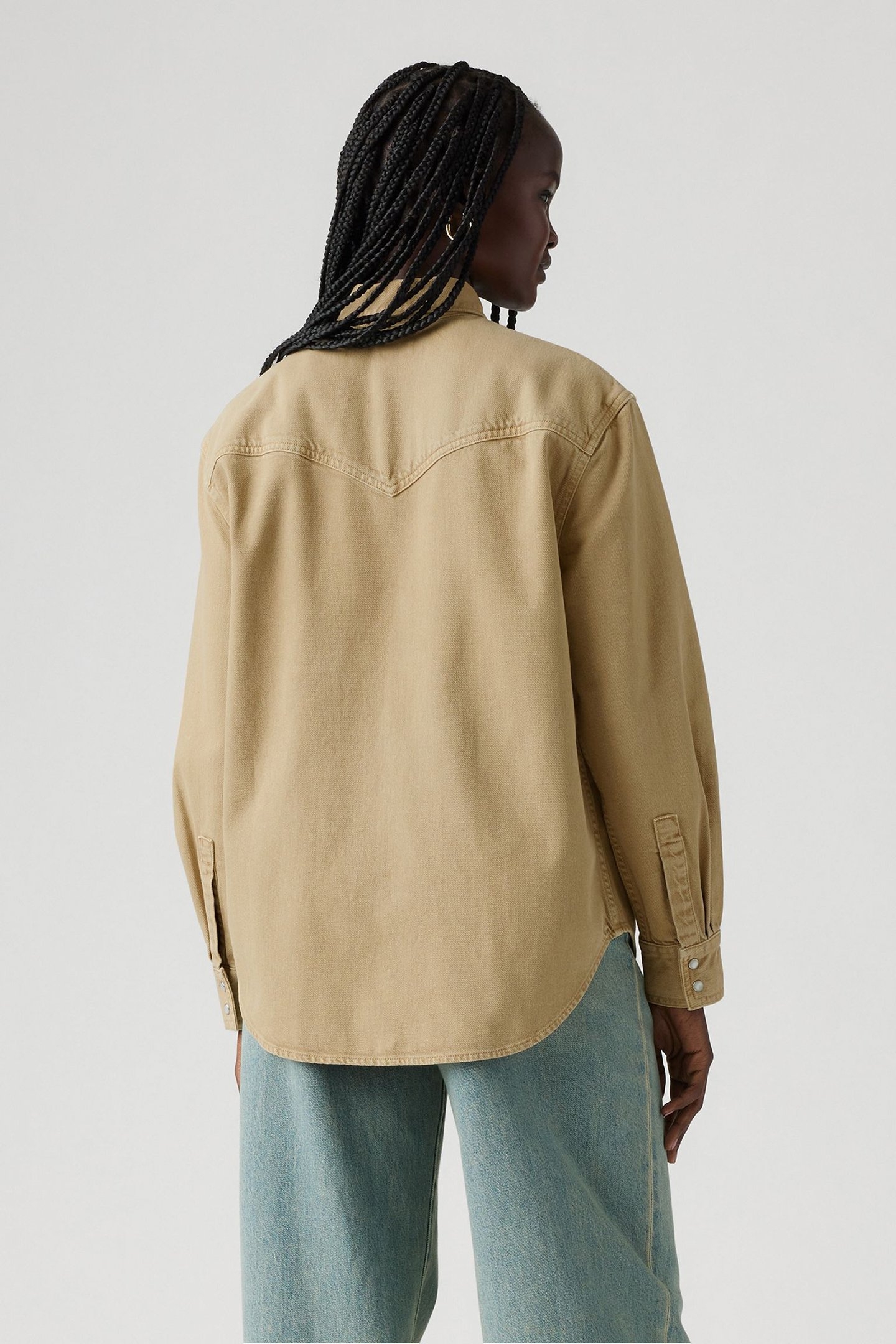 TEODORA WESTERN SHIRT TAN 2