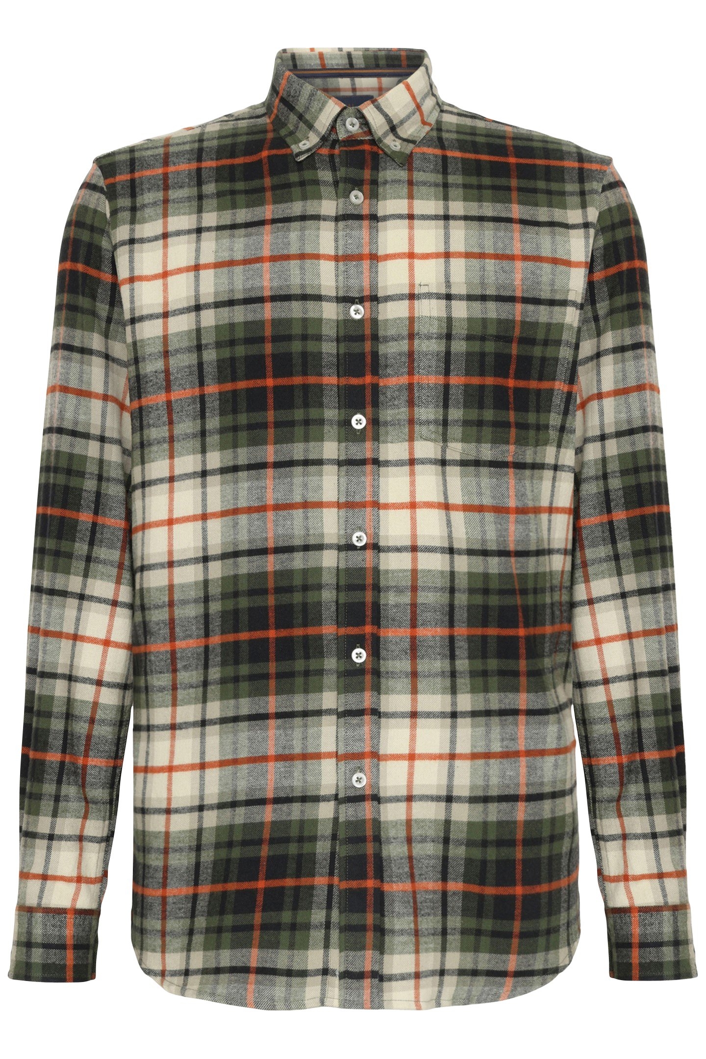 CLAYTONSI + L/S SHIRTS GREEN BIO 1