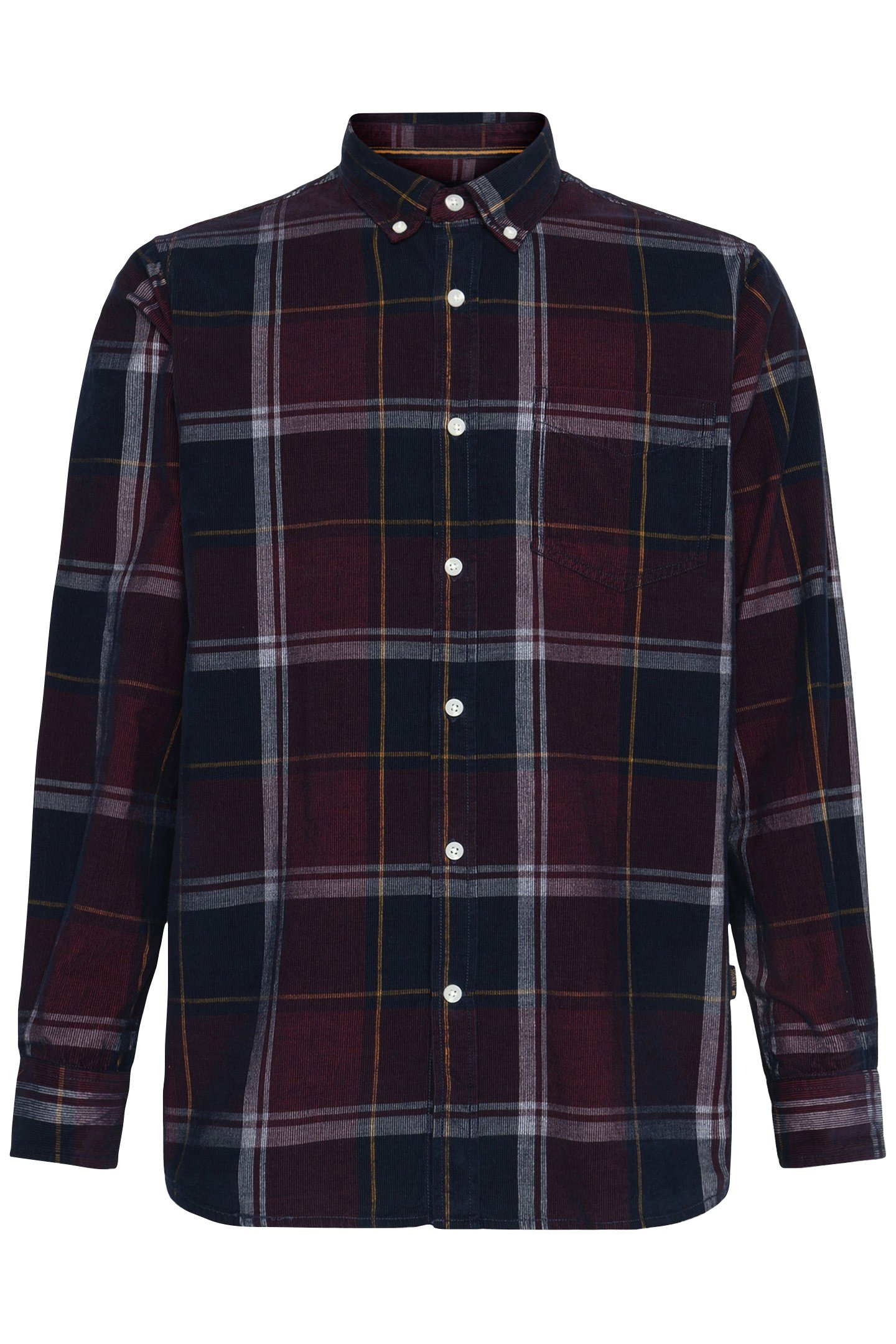 FLOYDSI CHECK L/S SHIRTS CHERRY CHOCOLATE 1