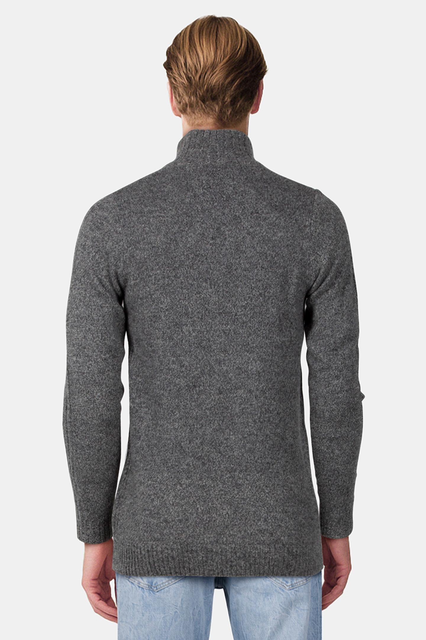 LOUSI KM F24 KNIT GREY MELANGE 2