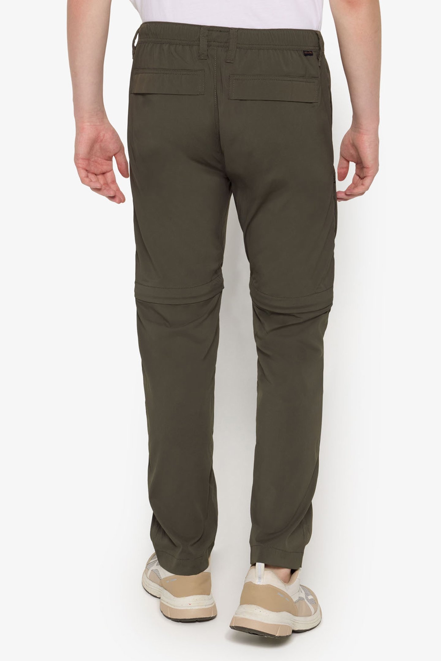 HANESSI ZIP-OFF PANTS GREEN WOOD 2