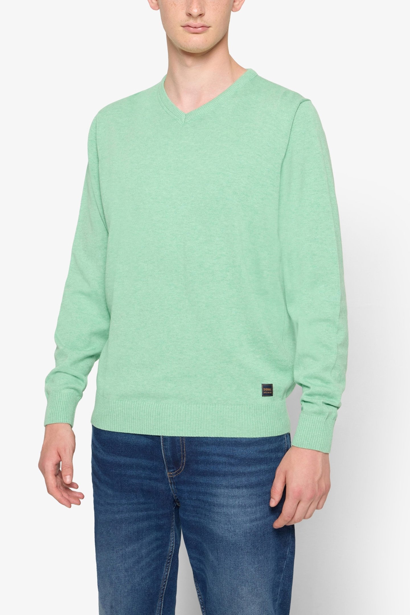 VERNSI V + KNIT DUSTY JADE MEL 1