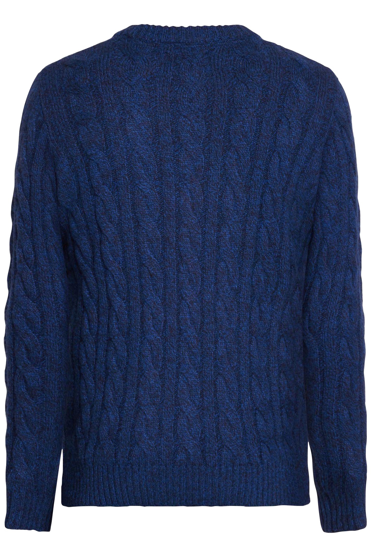 AMINSI CABLE KNIT MID BLUE MELANGE 5