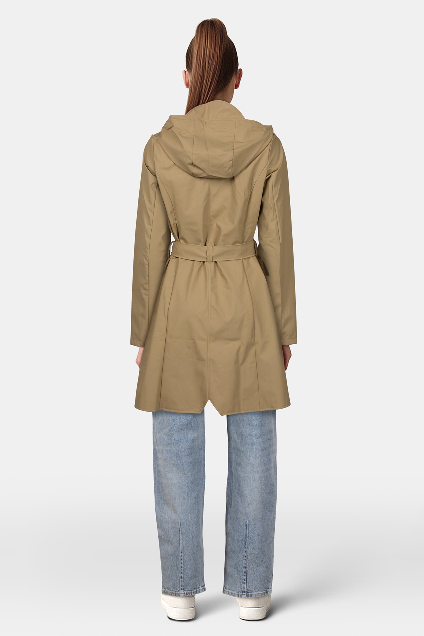 CURVE LONG JACKET W3 SAND 3