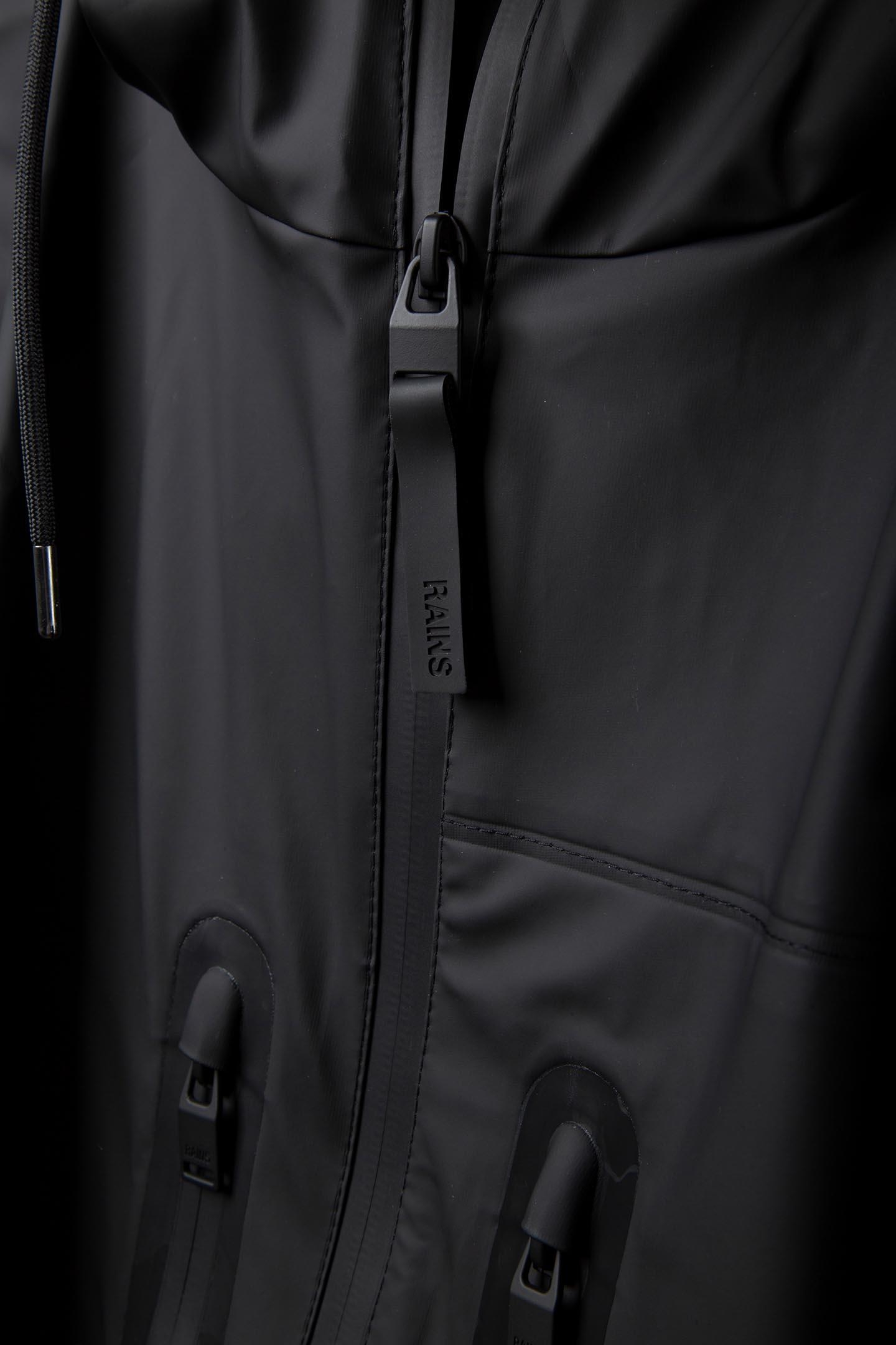 UNISEX CARGO LONG JACKET W3 BLACK 7