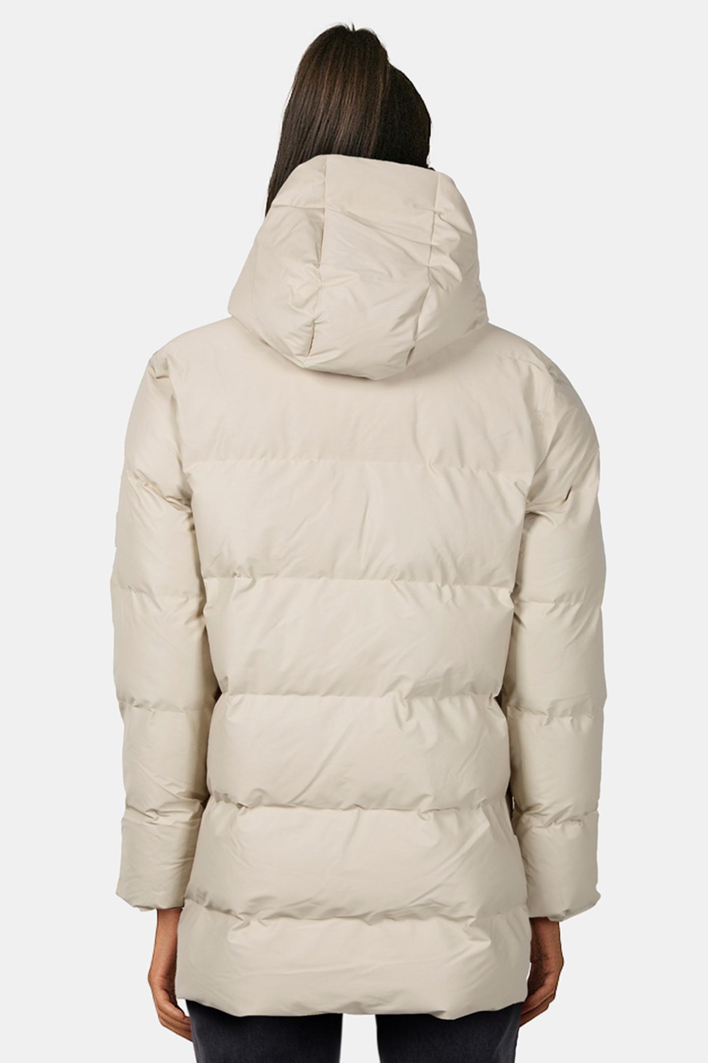 UNISEX ALTA LONG PUFFER CARGO JACKET W3T4 DUNE GRAIN 5