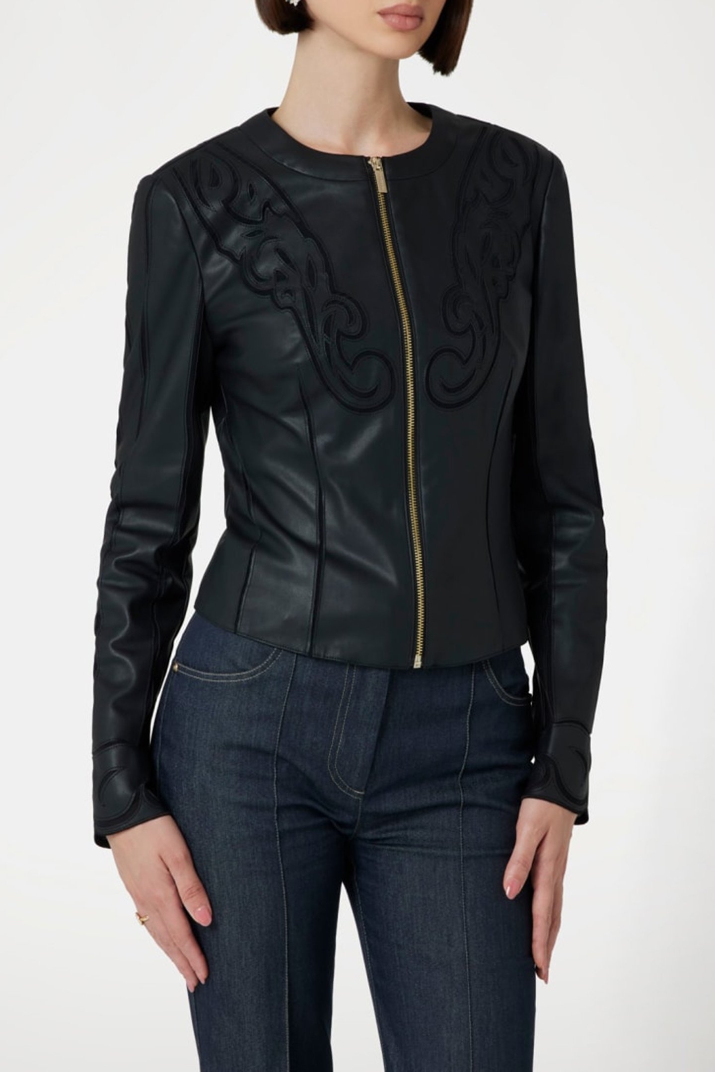 MELINDA JACKET JET BLACK A996 1