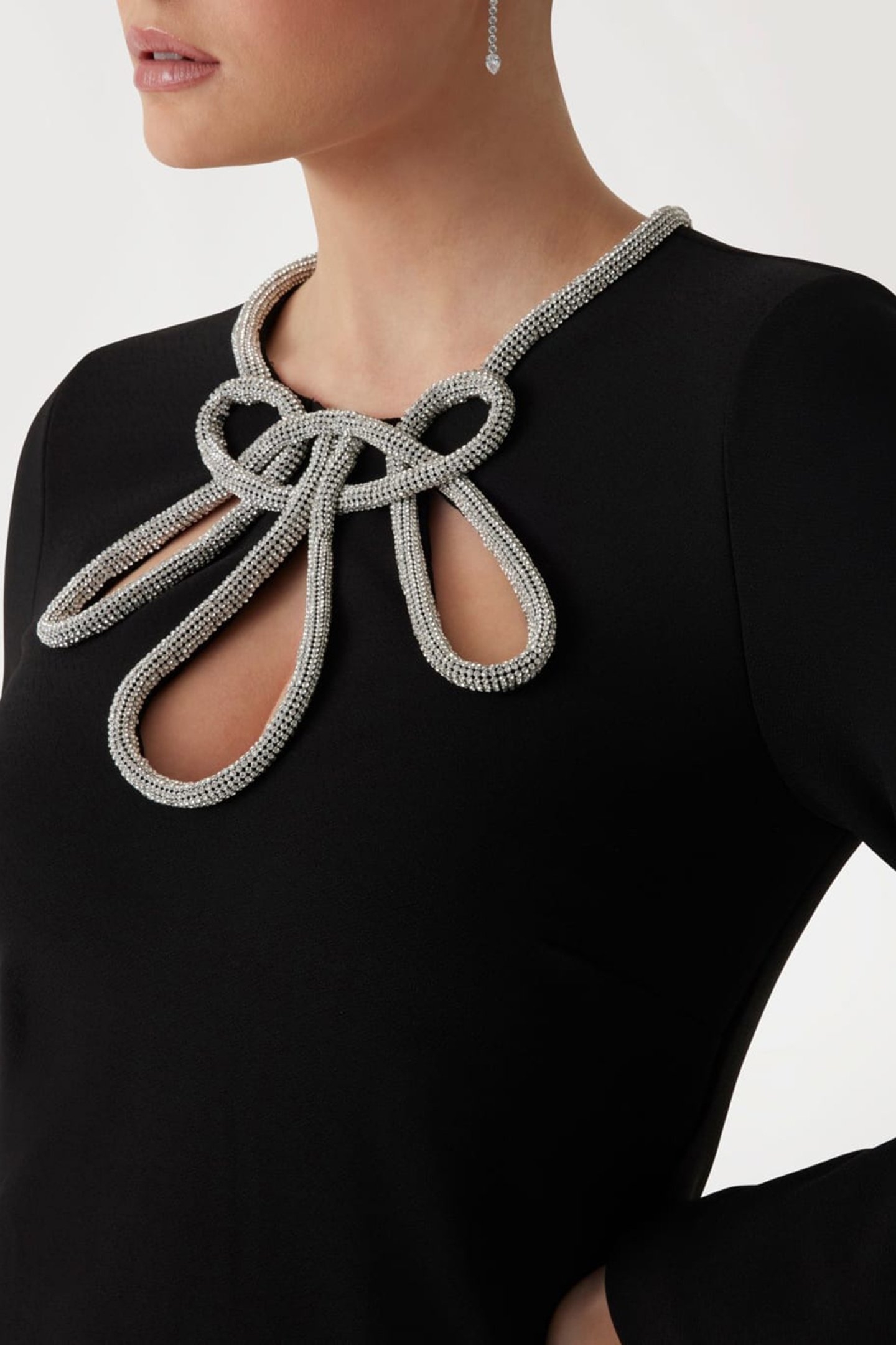 GABRIELLA EMBELLISHE JET BLACK A996 6